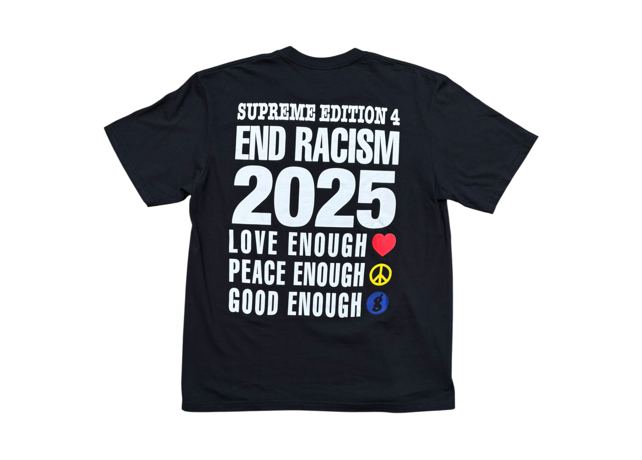 Supreme T-Shirt GOODENOUGH Black COND NEW