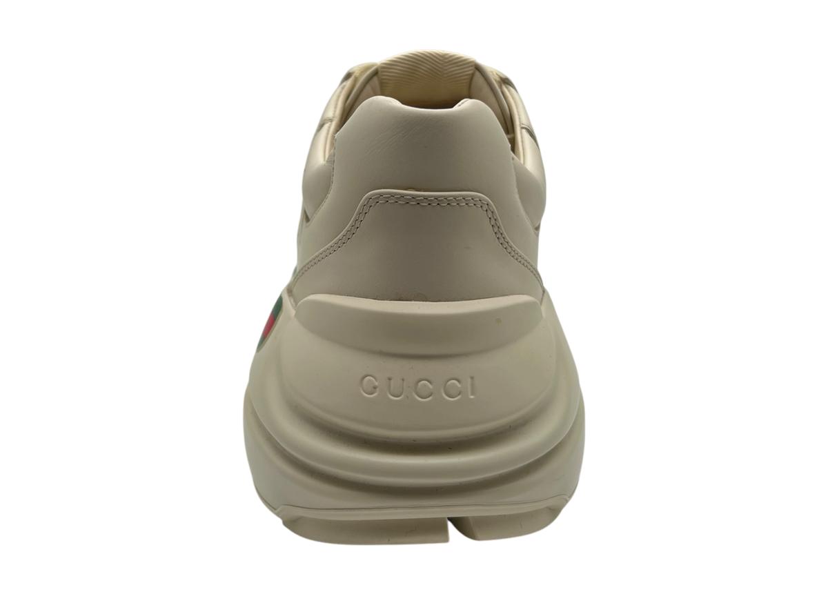 Gucci Rhyton Leather Beige