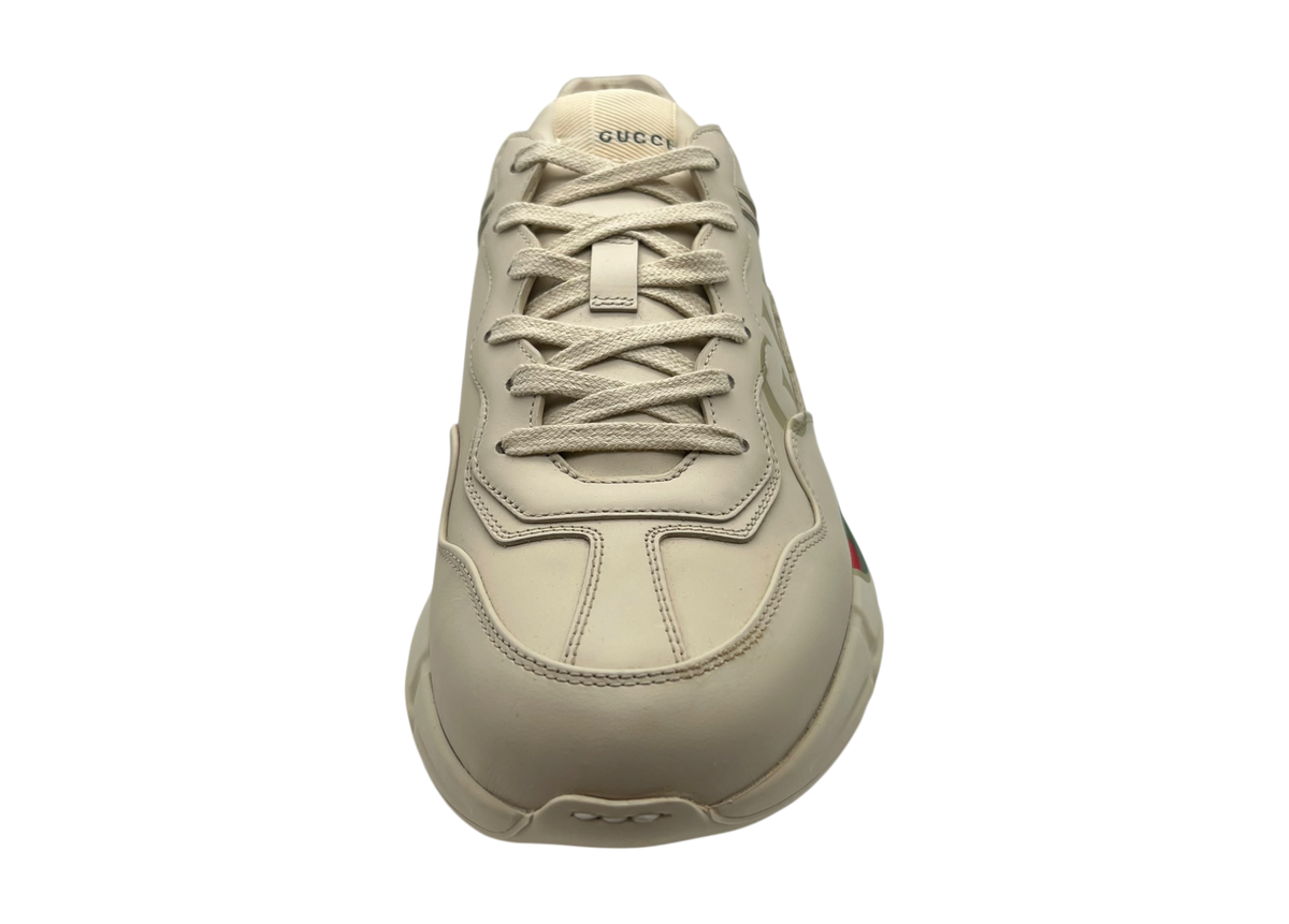 Gucci Rhyton Leather Beige