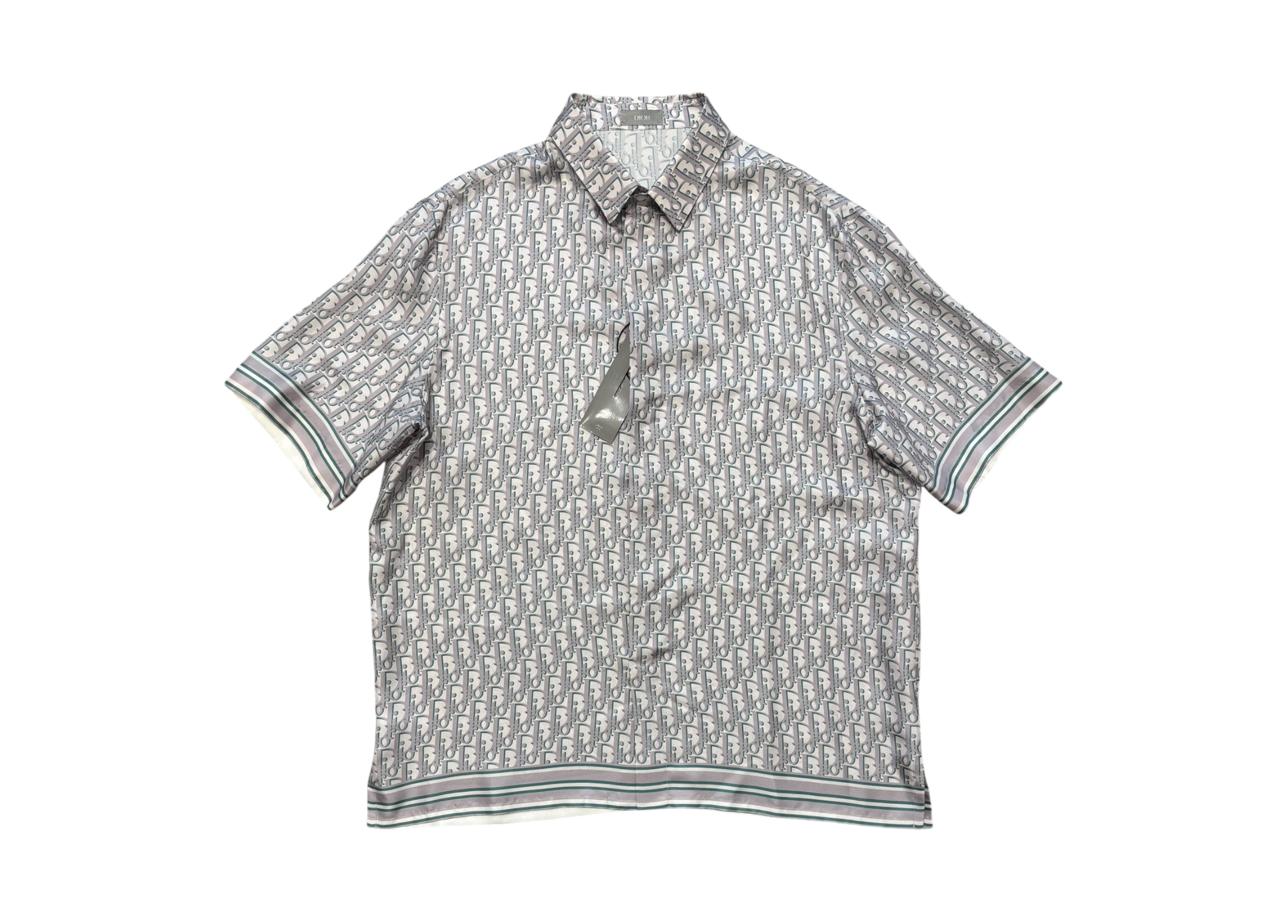 Dior Shirt Oblique Pixel Grey COND NEW