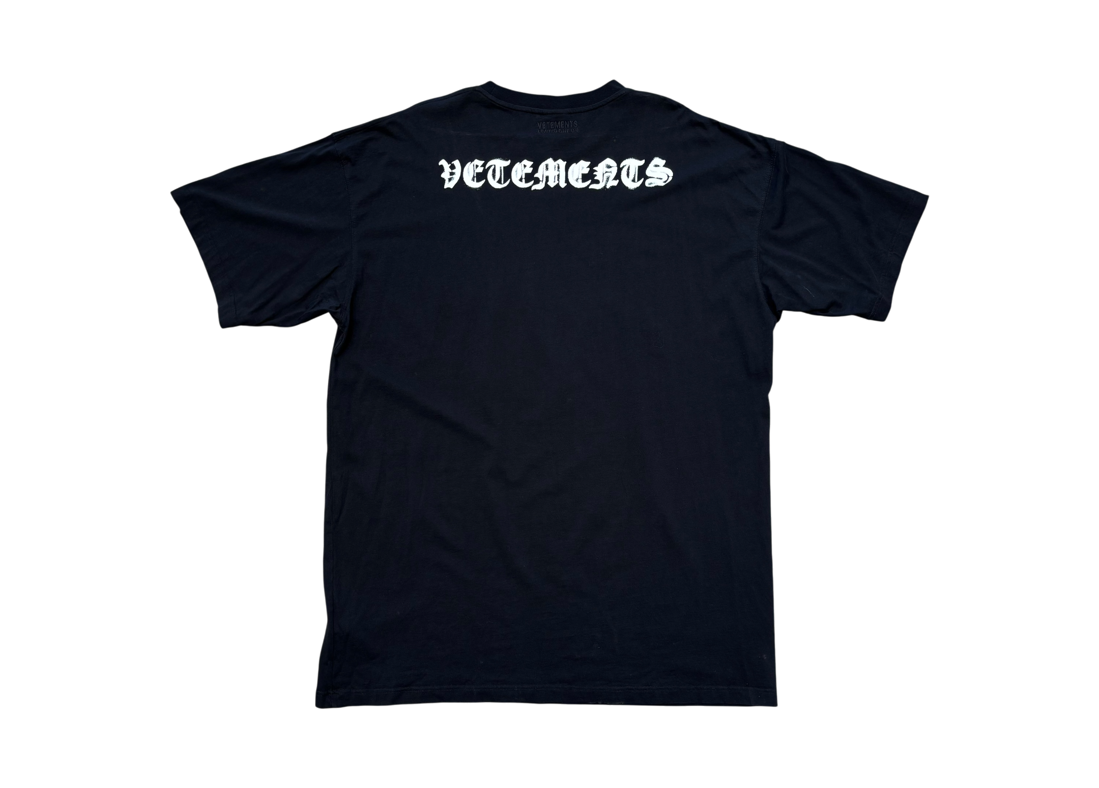 Vetements T-shirt Anarchy Black COND 9/10 (fit XXXL)