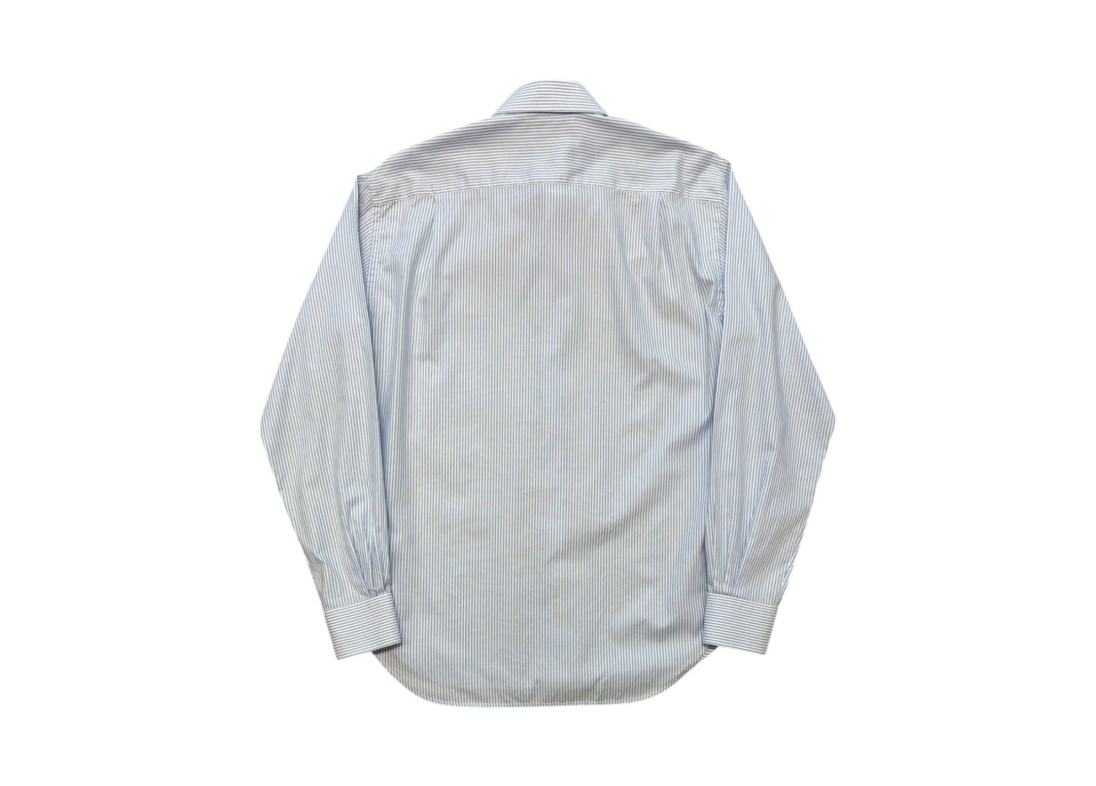 Loro Piana Shirt Elia Striped White Blue COND 9.8/10