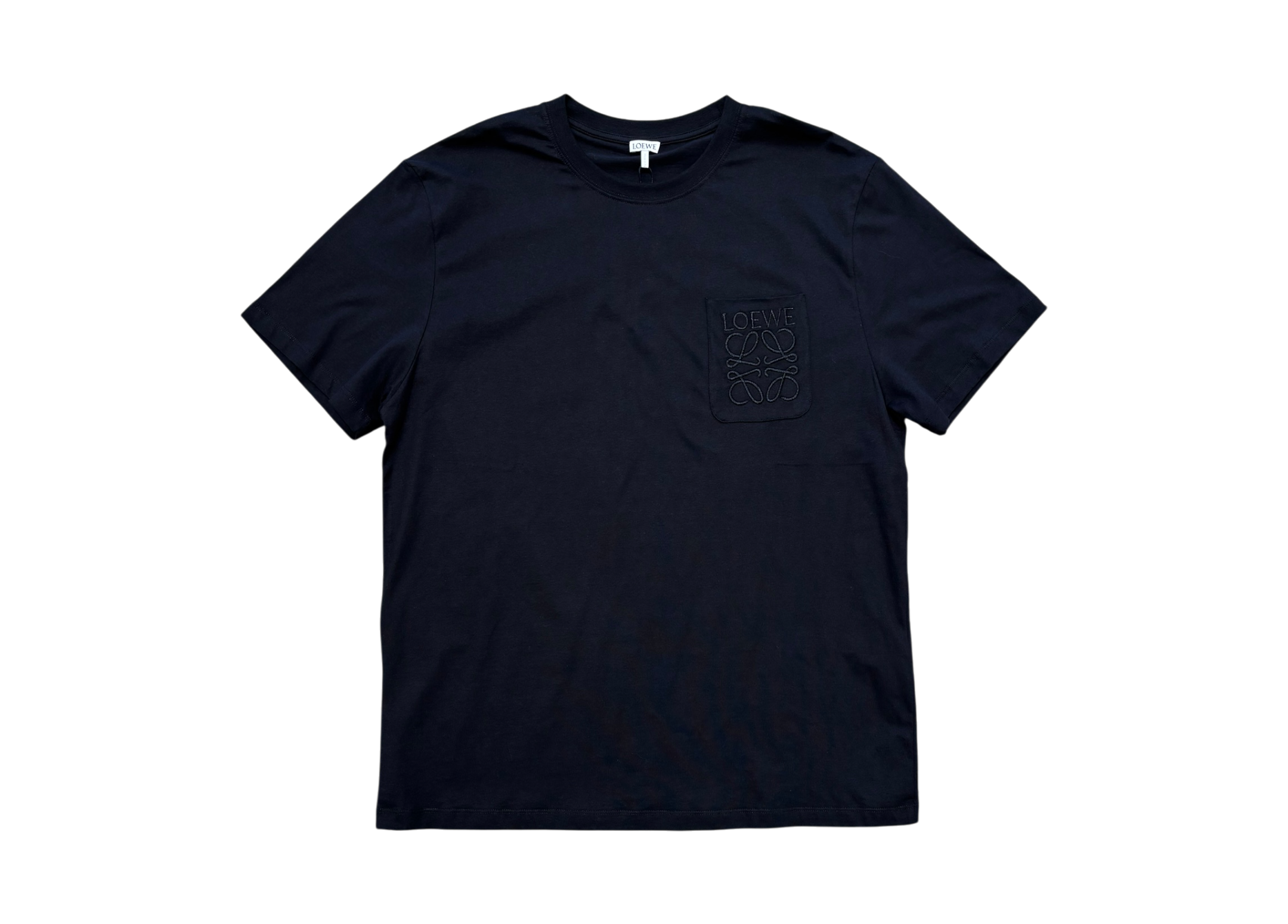 Loewe T-Shirt Anagram Pocket Black COND NEW