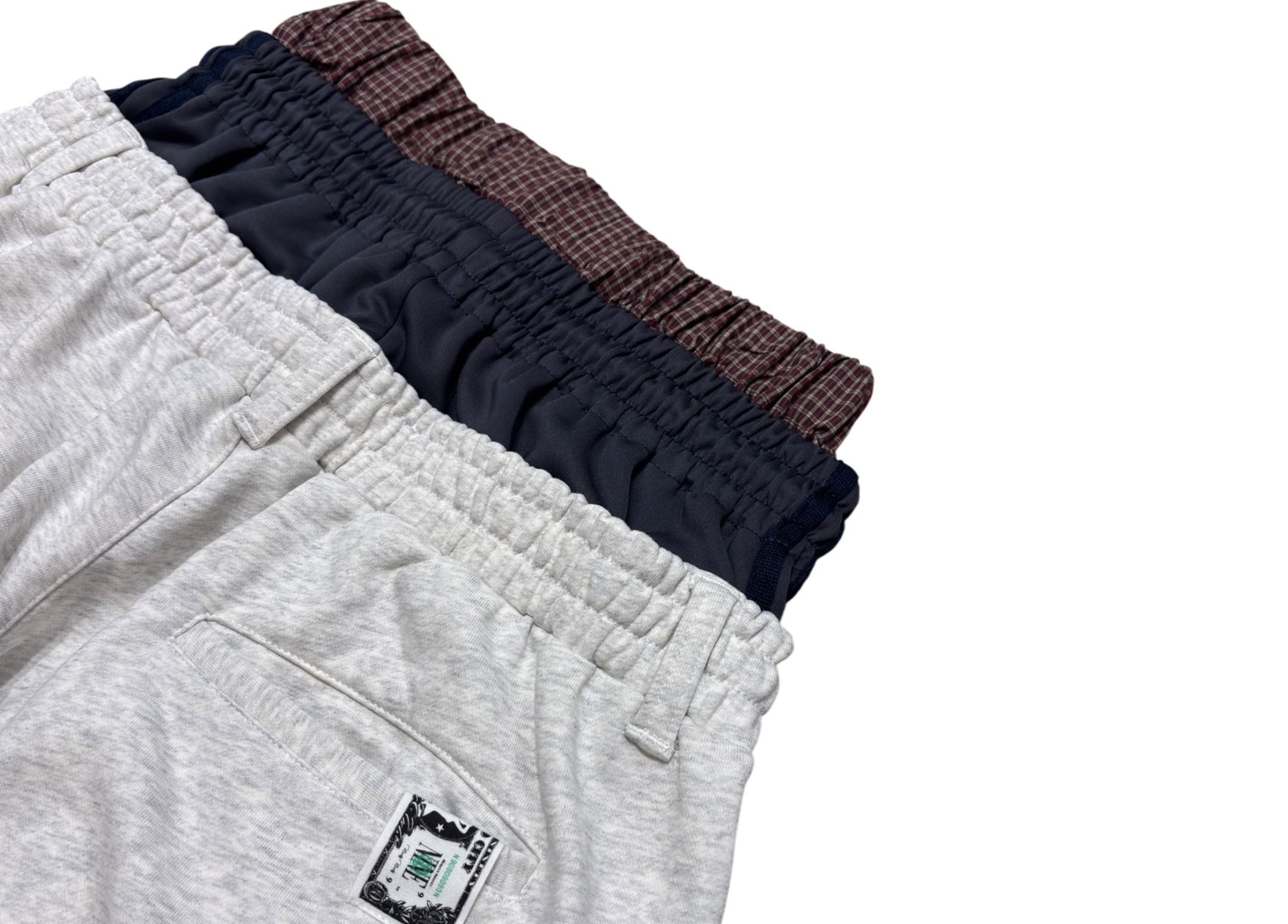 9090 Sweatpants Triple Layered Grey COND NEW