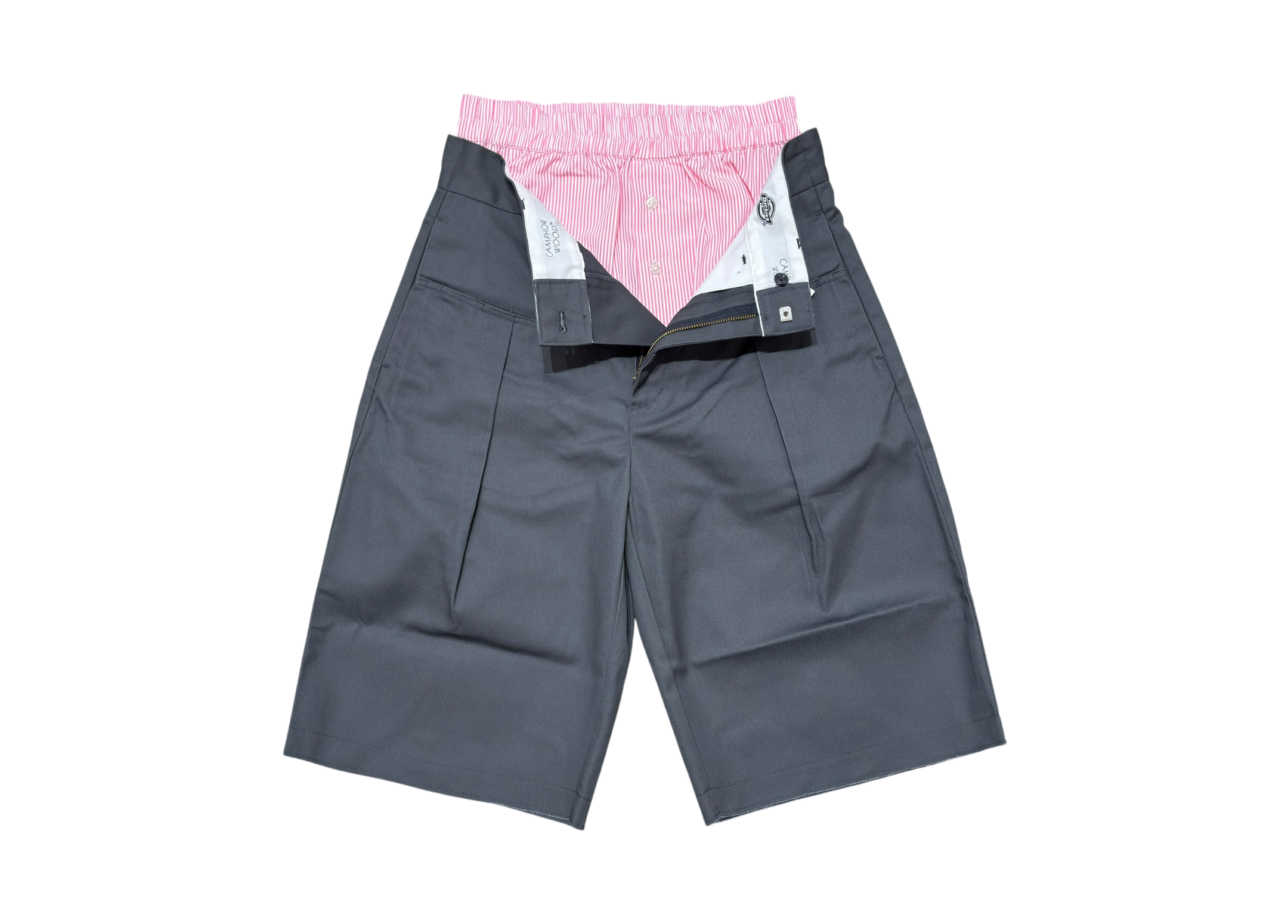 Camphor Wood Dickies Shorts Layered Cut Chino Pink COND NEW