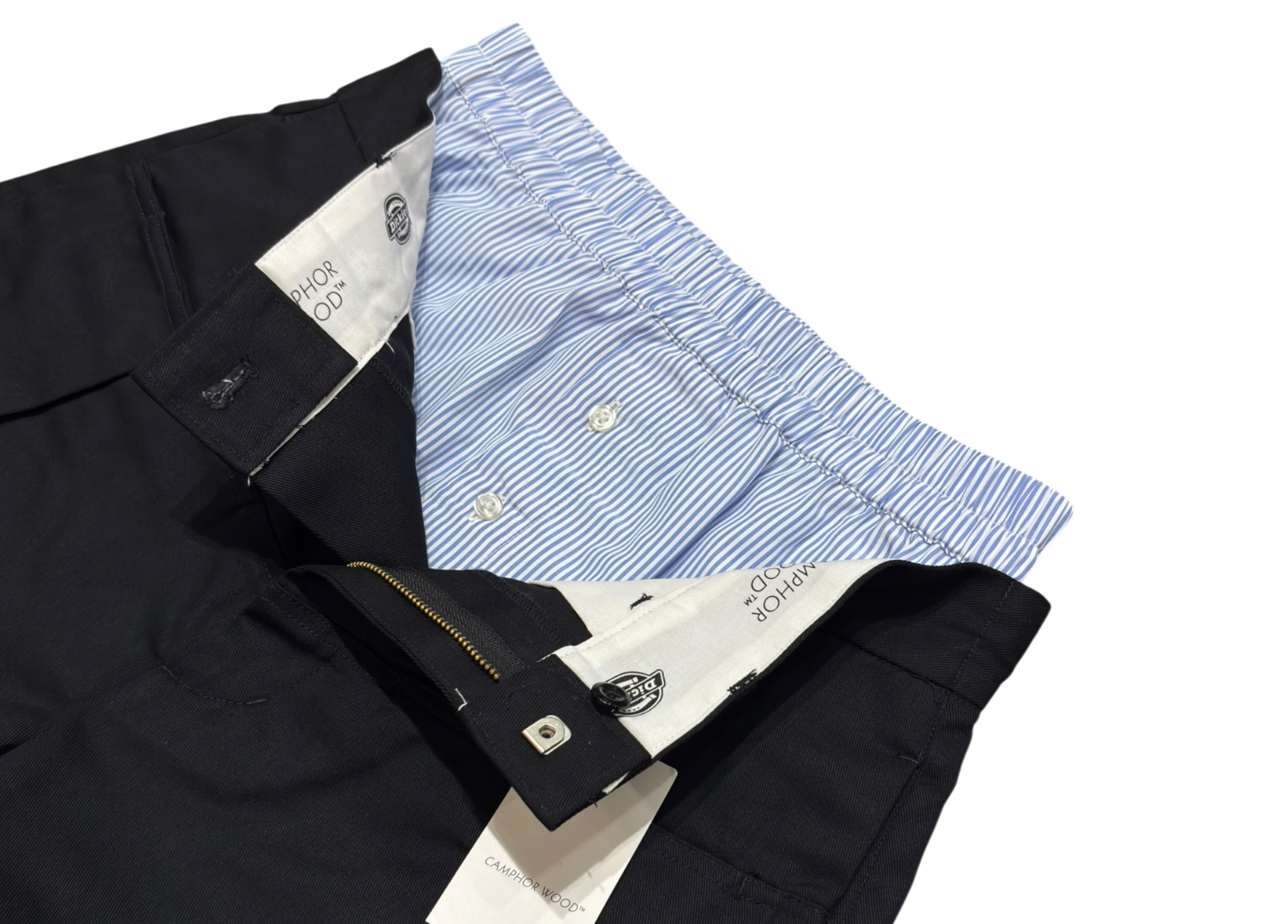 Camphor Wood Dickies Shorts Layered Cut Chino Azure COND NEW