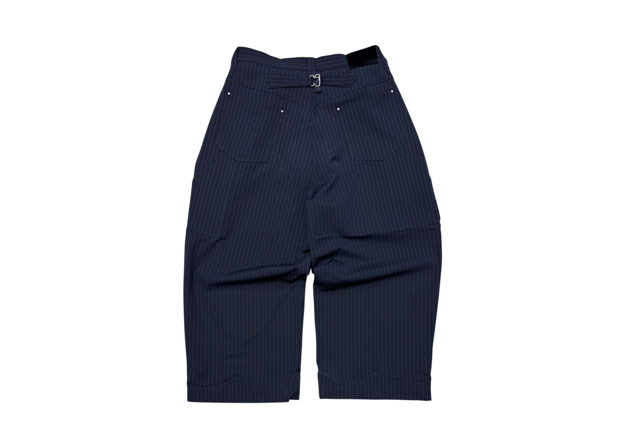 Abuku Pants Wide Baggy Hook Western Navy COND NEW