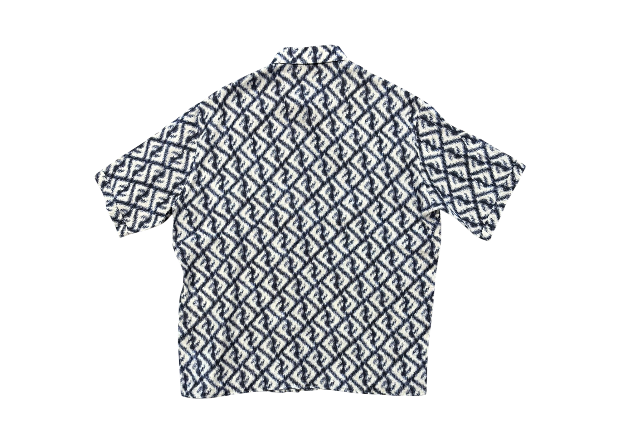 Fendi Shirt FF Linen Chiné COND NEW