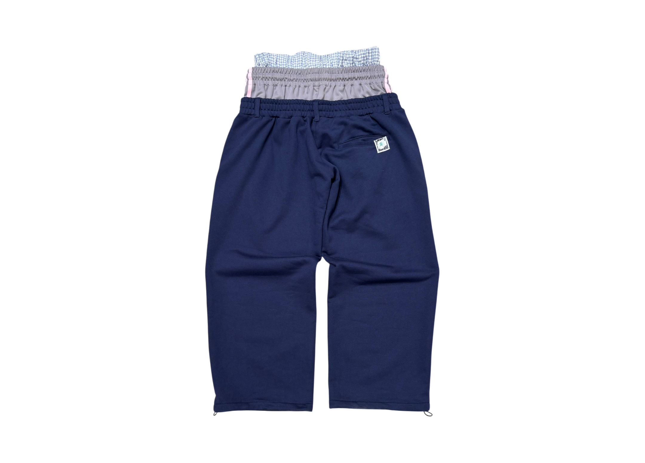 9090 Sweatpants Triple Layered Navy COND NEW