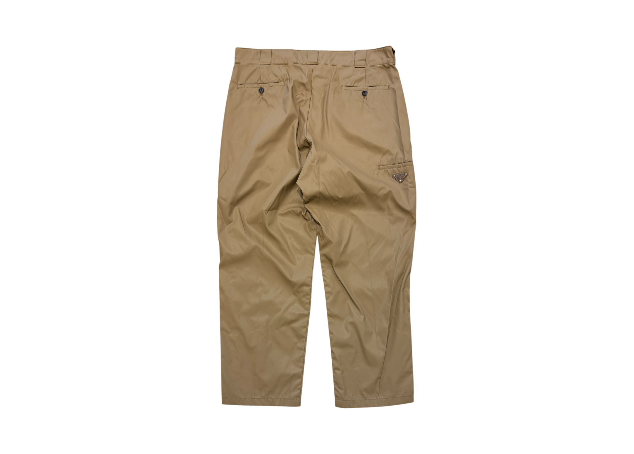 Prada Pant Re-Nylon Brown COND 8/10