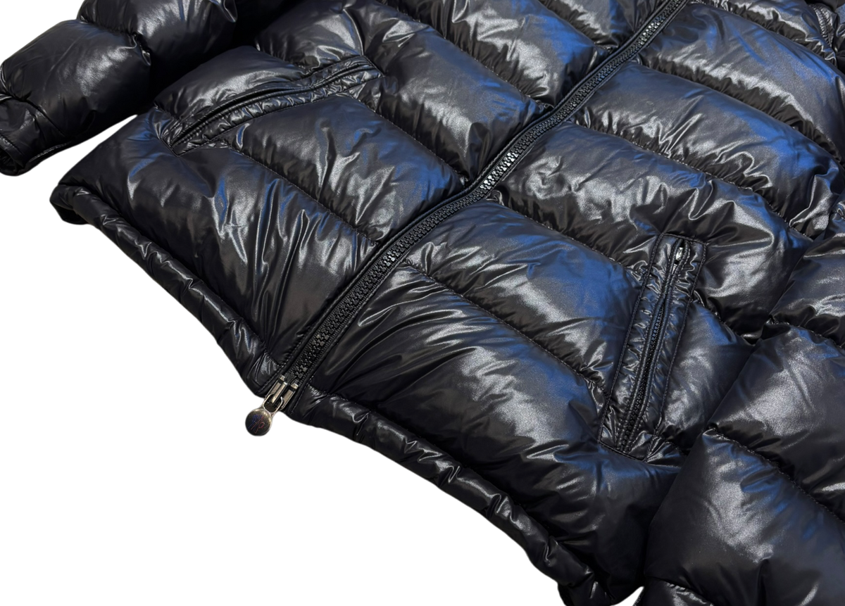 Moncler Maya Puffer Black Shiny