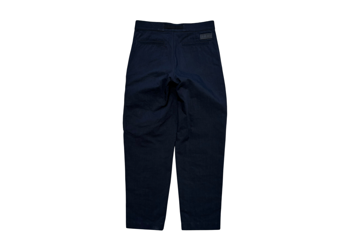 Dior Pants Cargo Buckle Black