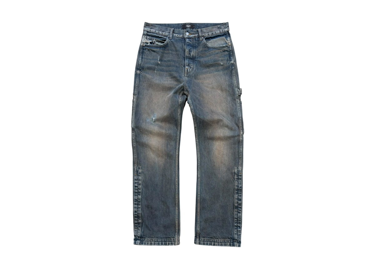 Amiri Denim Jeans Carpenter Distressed