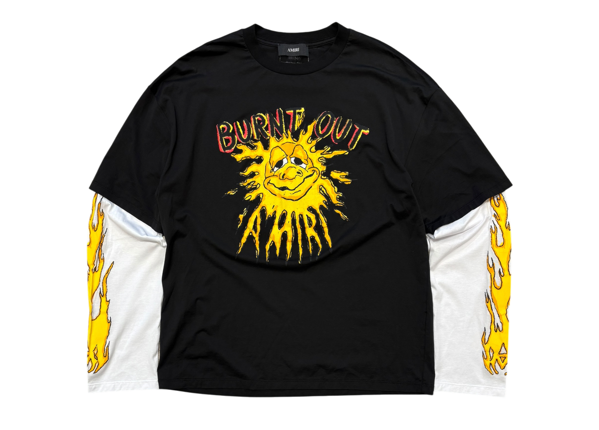 Amiri Longsleeve Burnt Out Double Layer