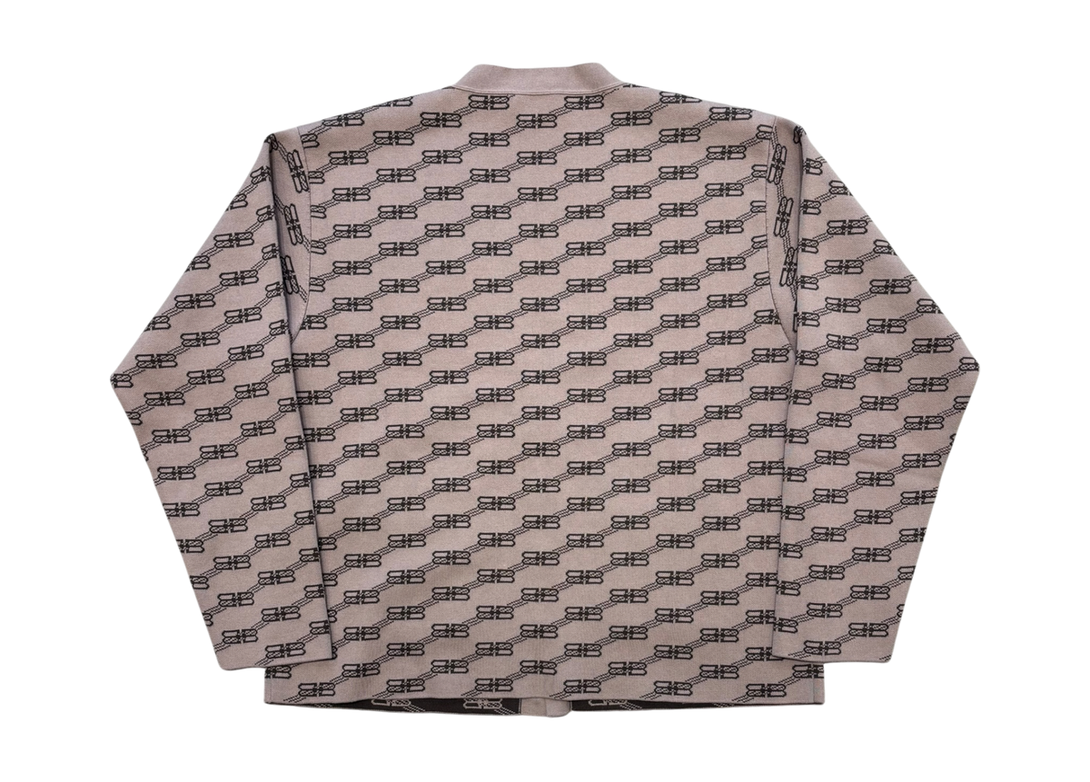 Balenciaga Cardigan BB Monogram Beige