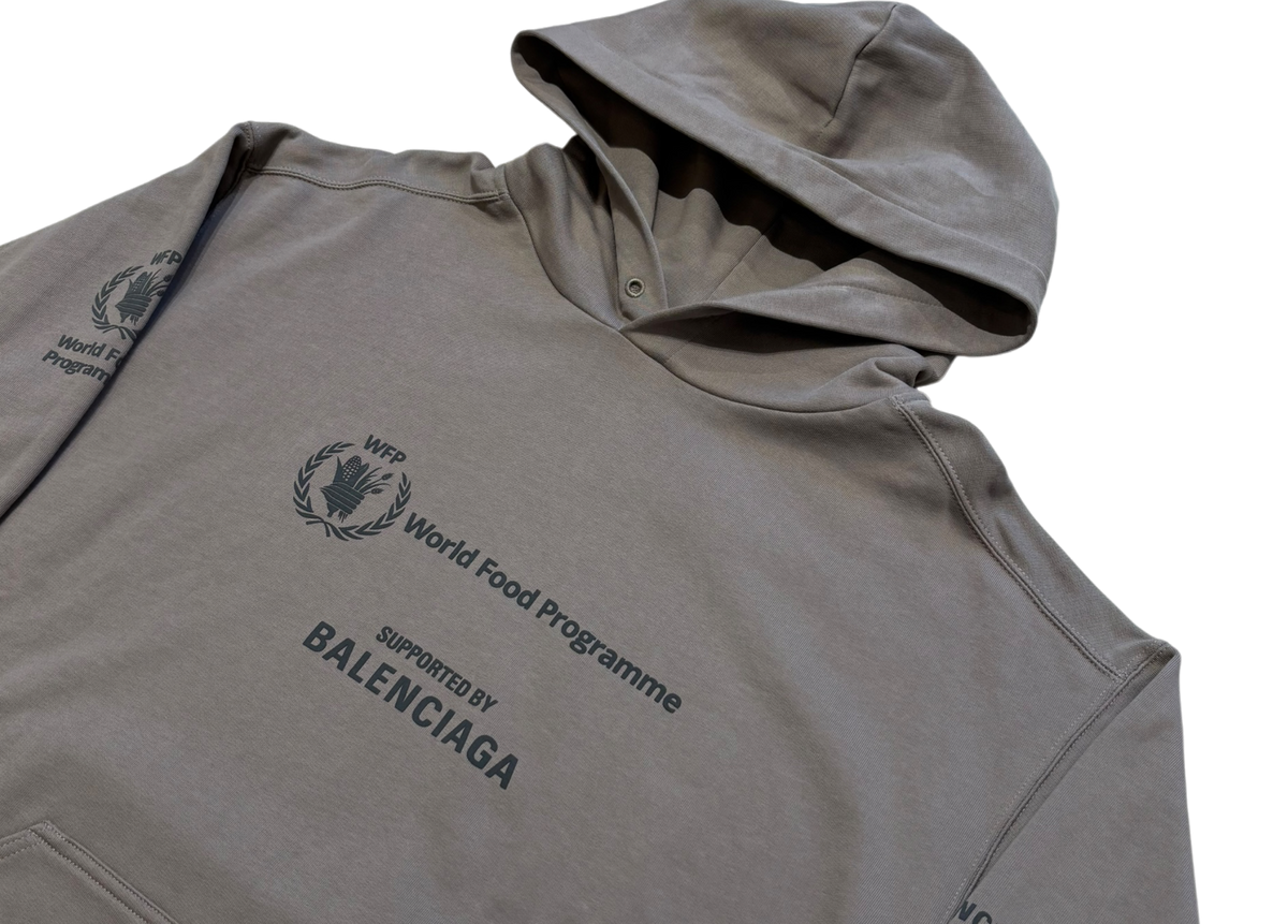 Balenciaga Hoodie WFP Brown COND NEW