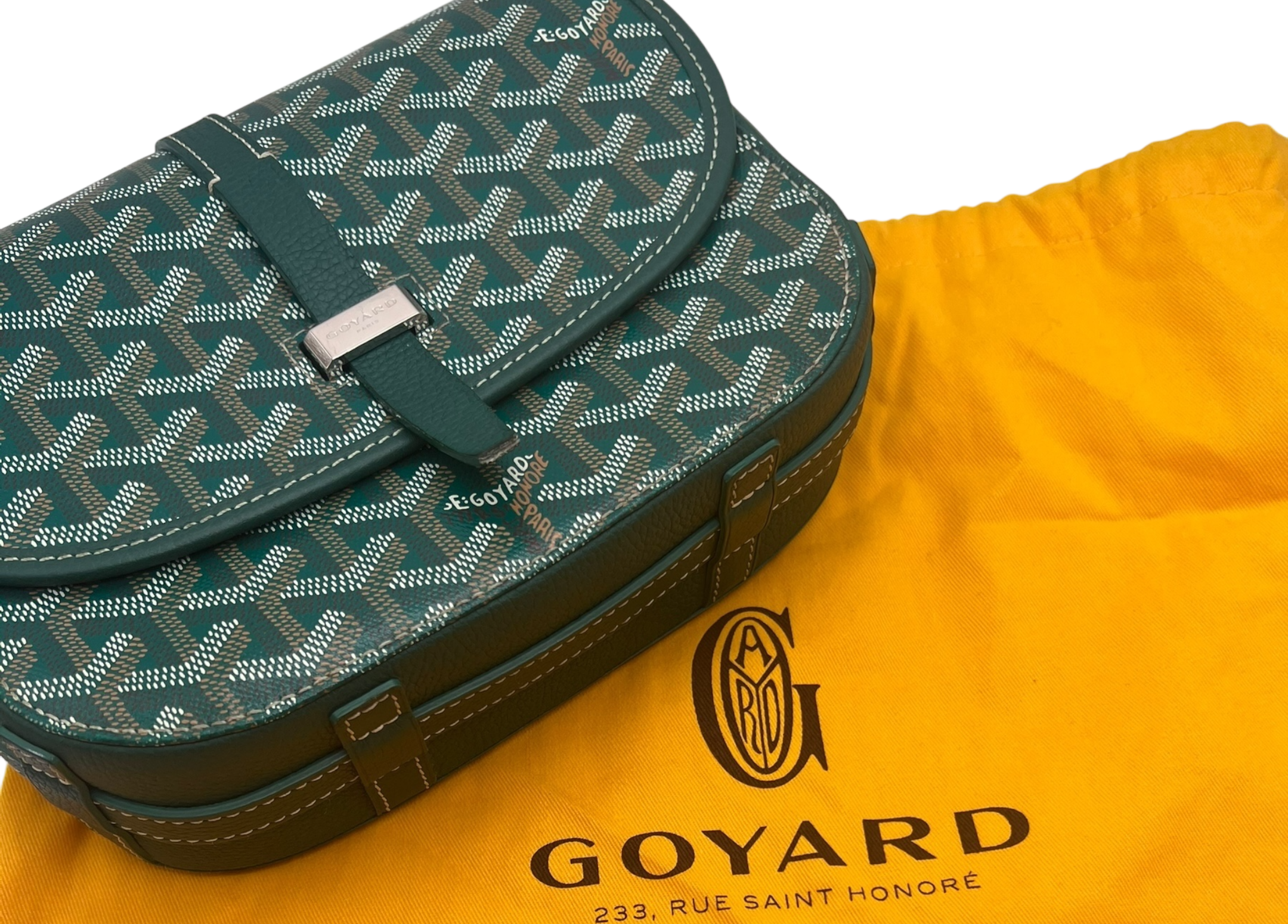 Goyard Belvedere Green COND 9.5/10