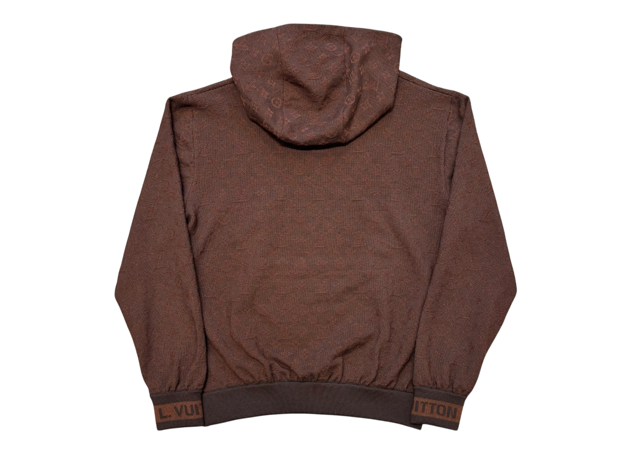 Louis Vuitton Hoodie Monogram Brown COND 9.5/10