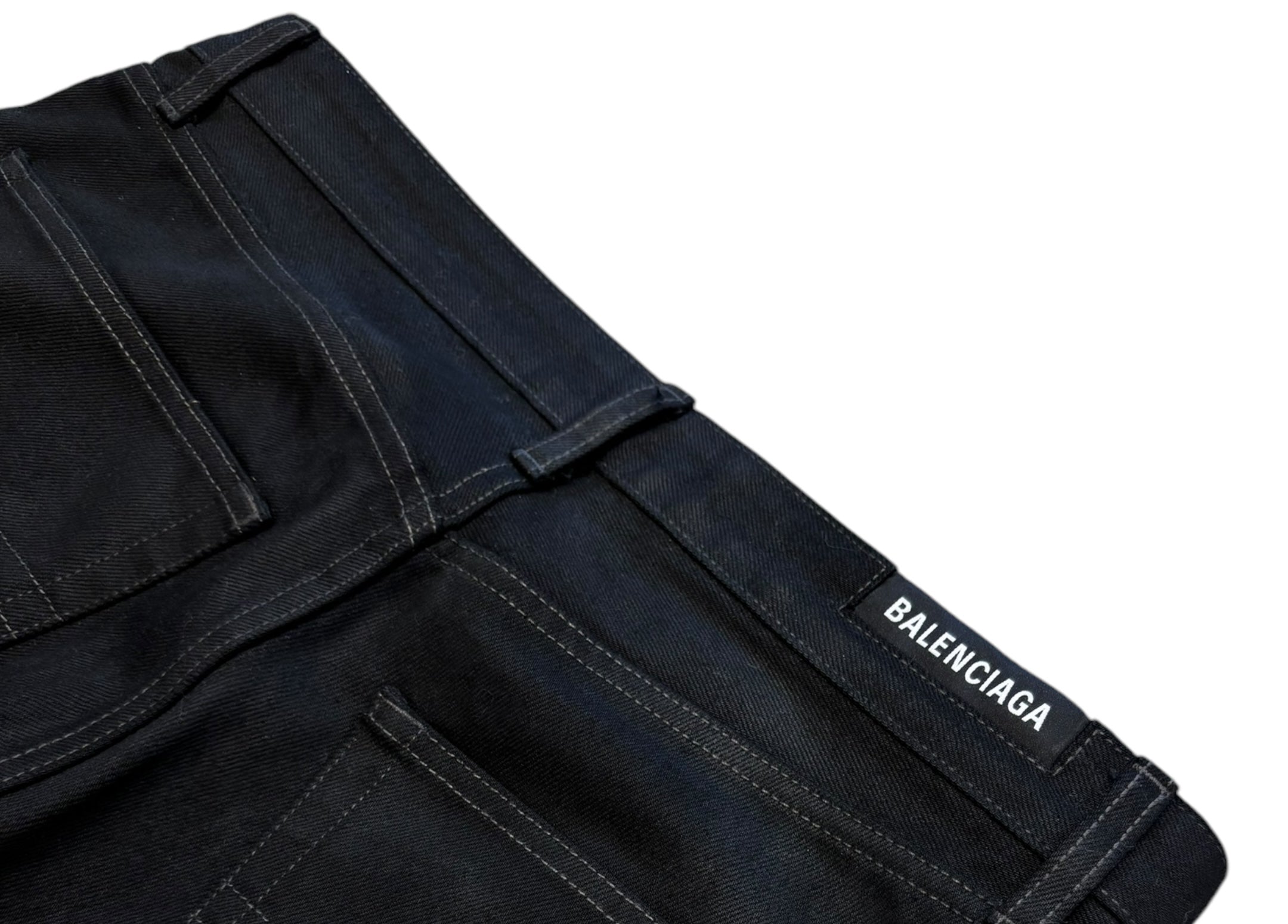 Balenciaga Denim Jeans Black COND 9/10 Made in Japan