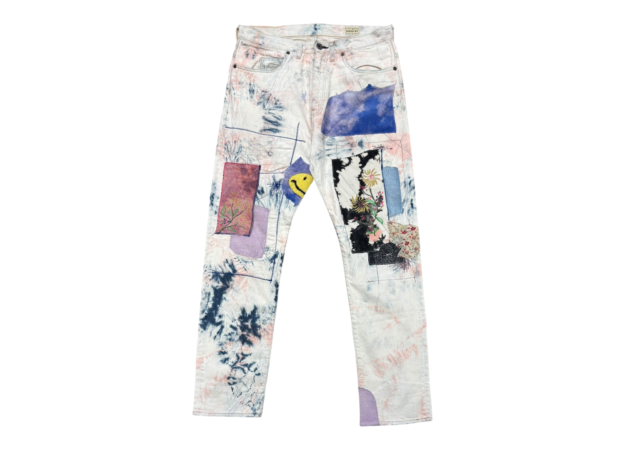 Kapital Kountry Denim Jeans Patchwork COND 9/10