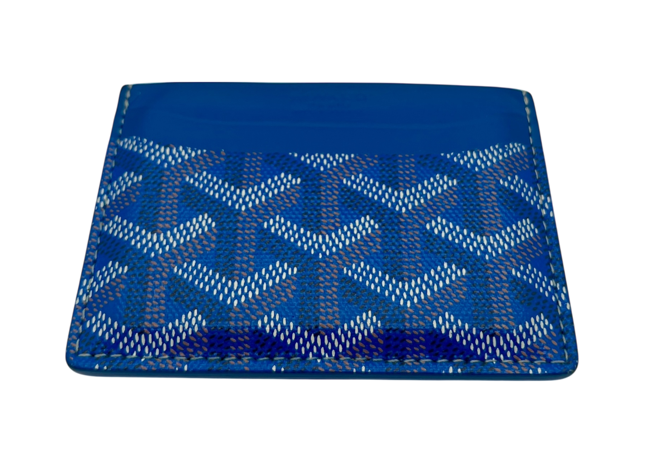 Goyard Cardholder Blue COND 9.5/10