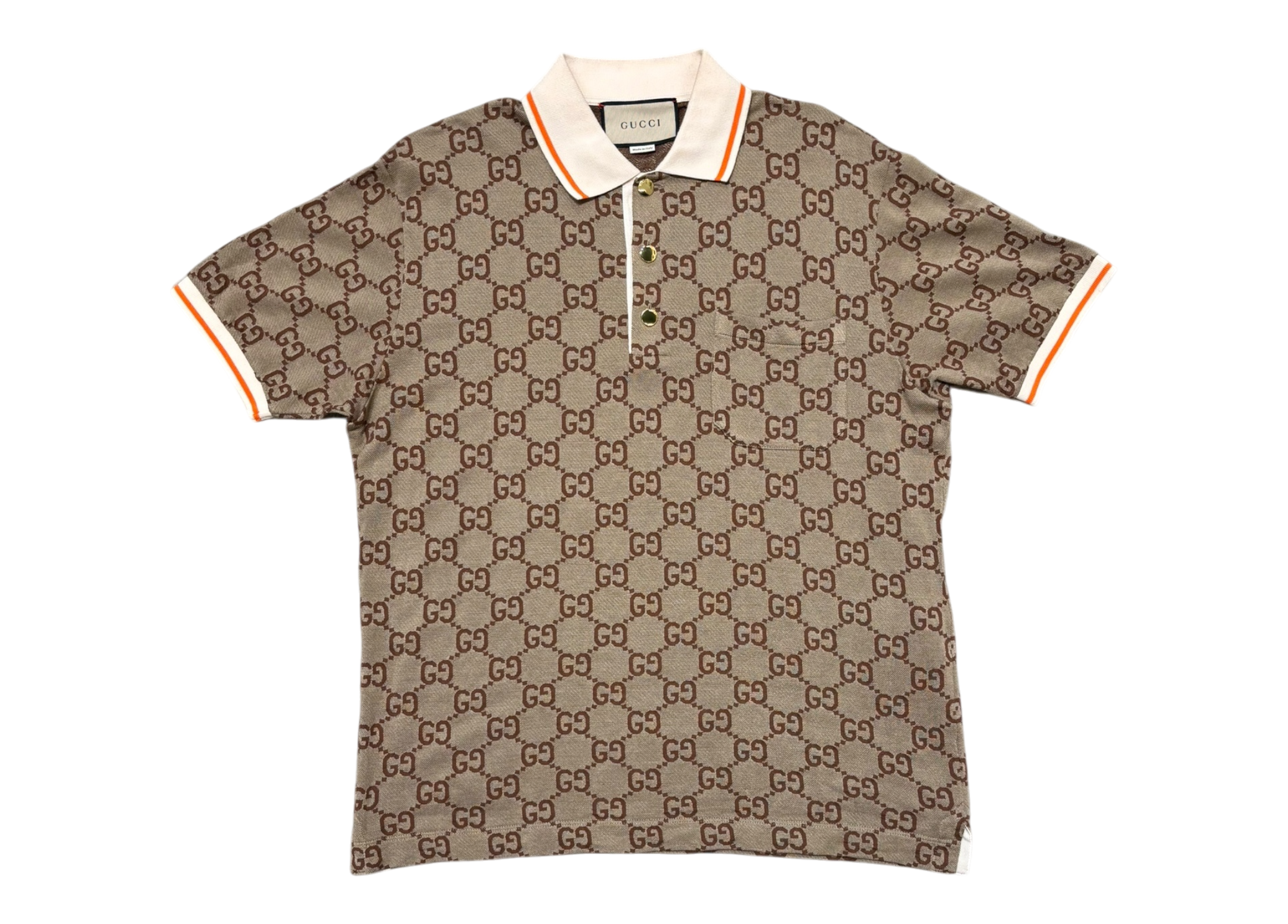 Gucci Polo Monogram COND 9/10