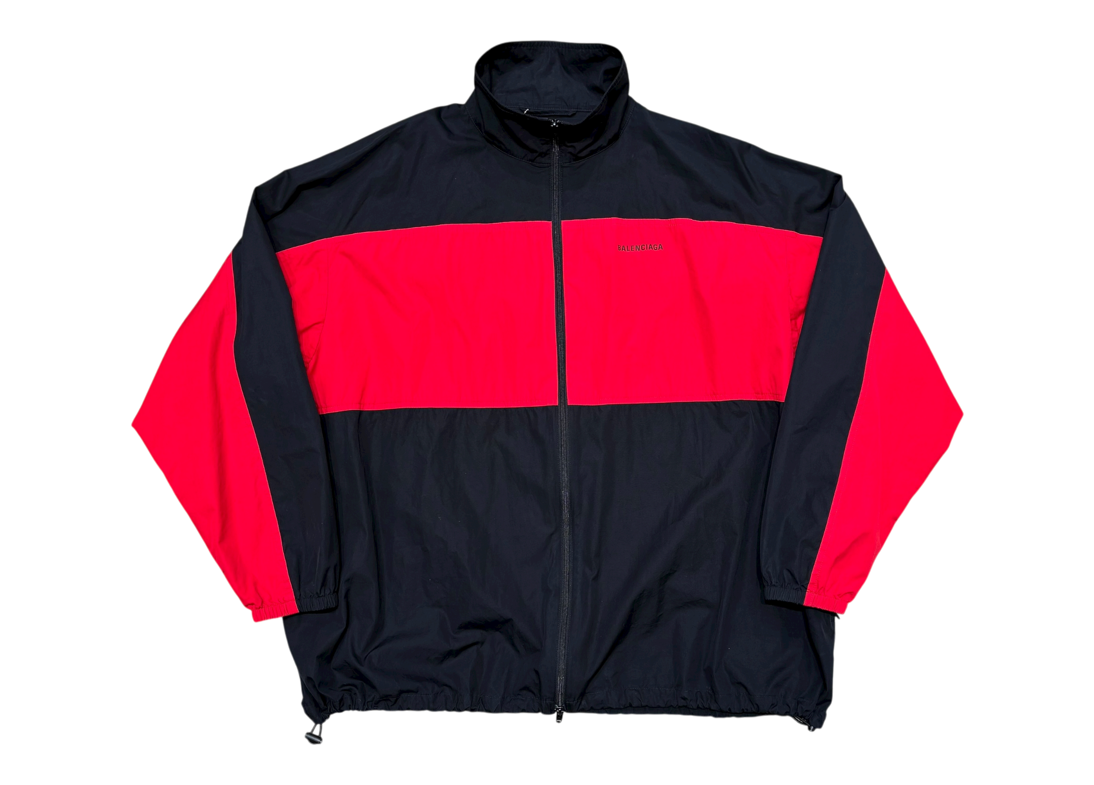 Balenciaga Zip Jacket Black Red COND 9.5/10