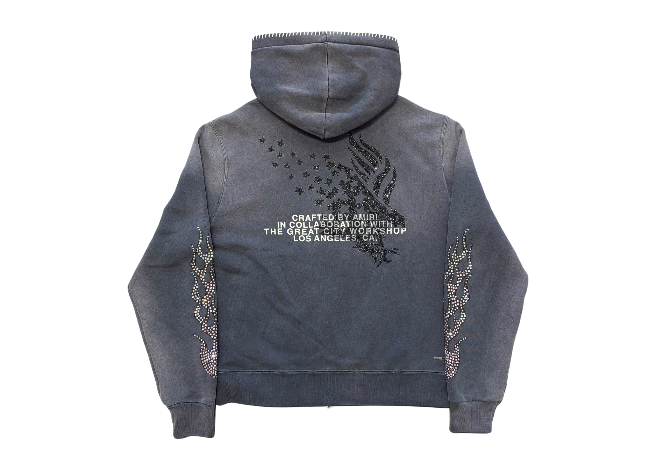 Amiri The Great City Workshop Zip Hoodie COND NEW