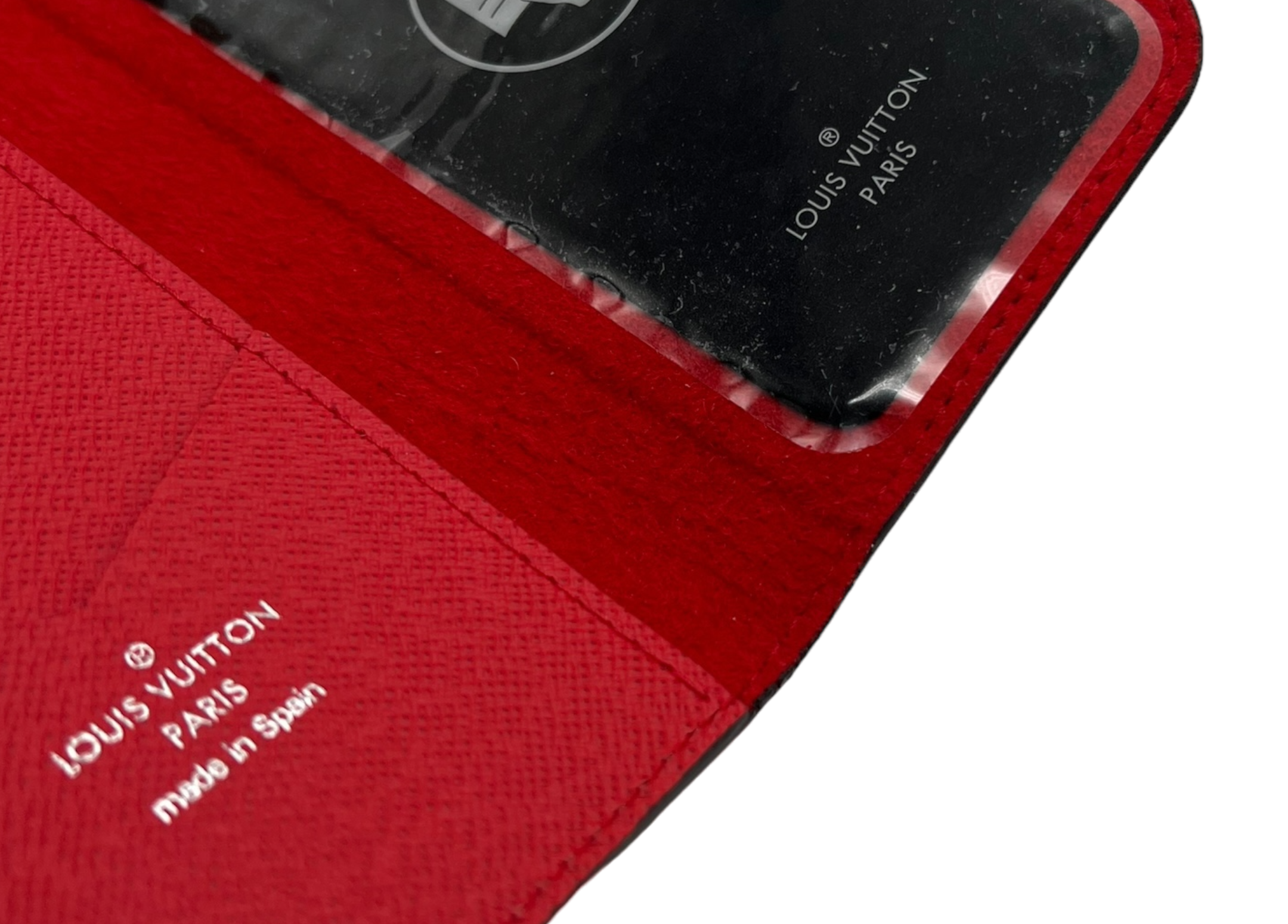 Louis Vuitton x Supreme iPhone 7 Folio / Wallet COND NEW
