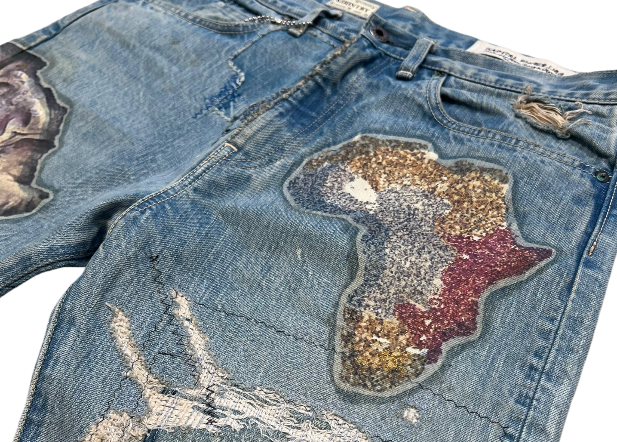 Kapital Kountry Denim Jeans Africa COND 9.5/10