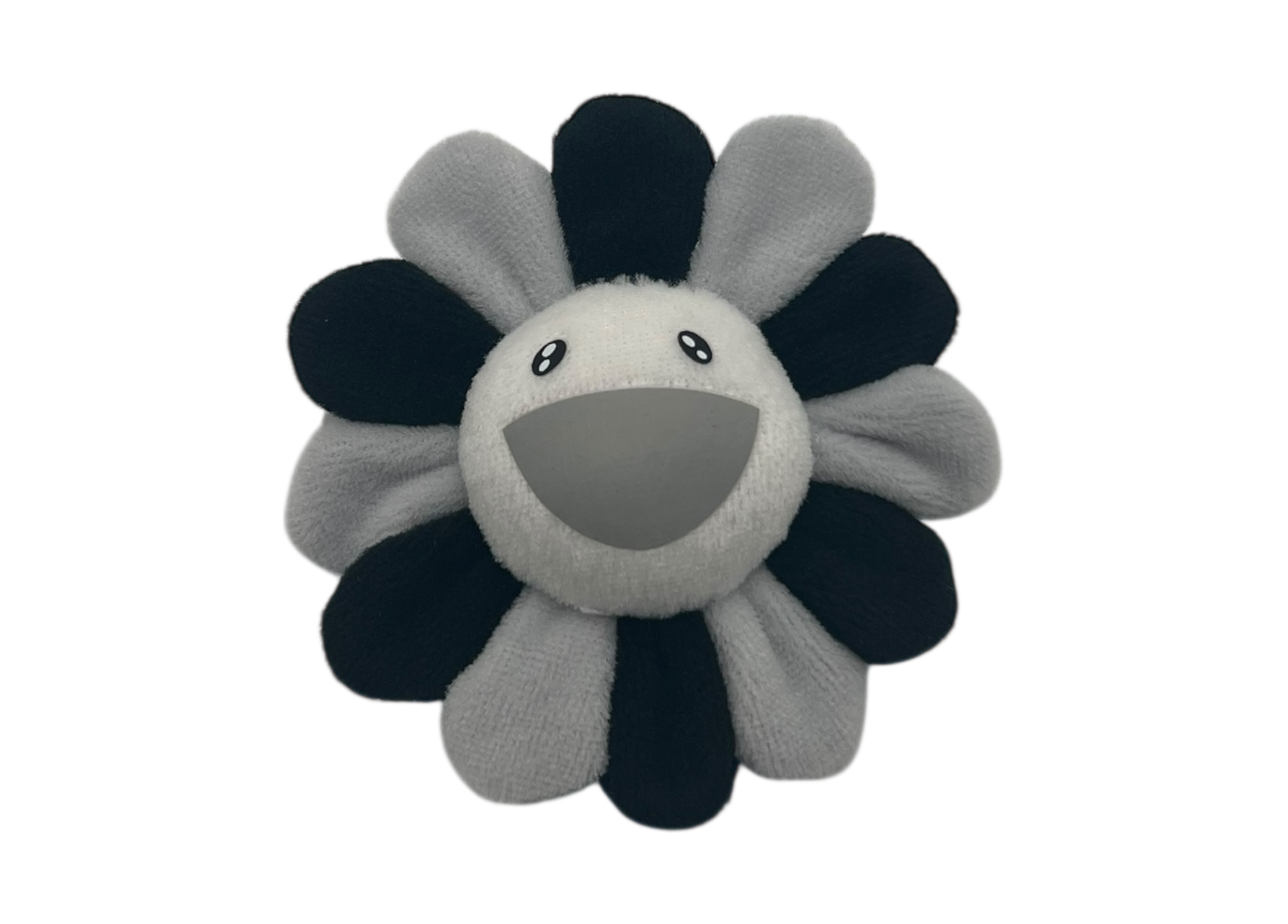 Takashi Murakami Keychain Flower Black and White