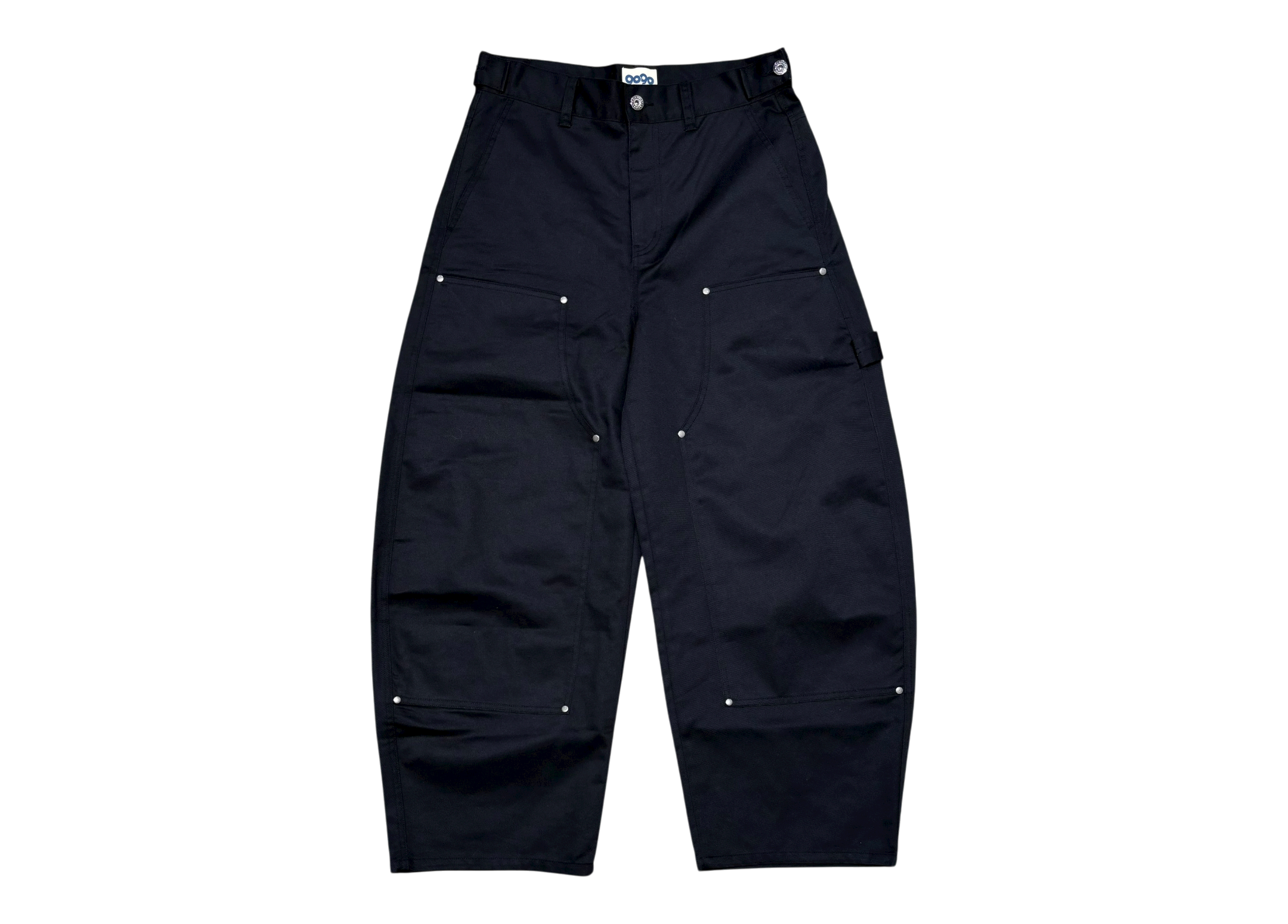 9090 Pants Double Knee Chino Ballon Black COND NEW