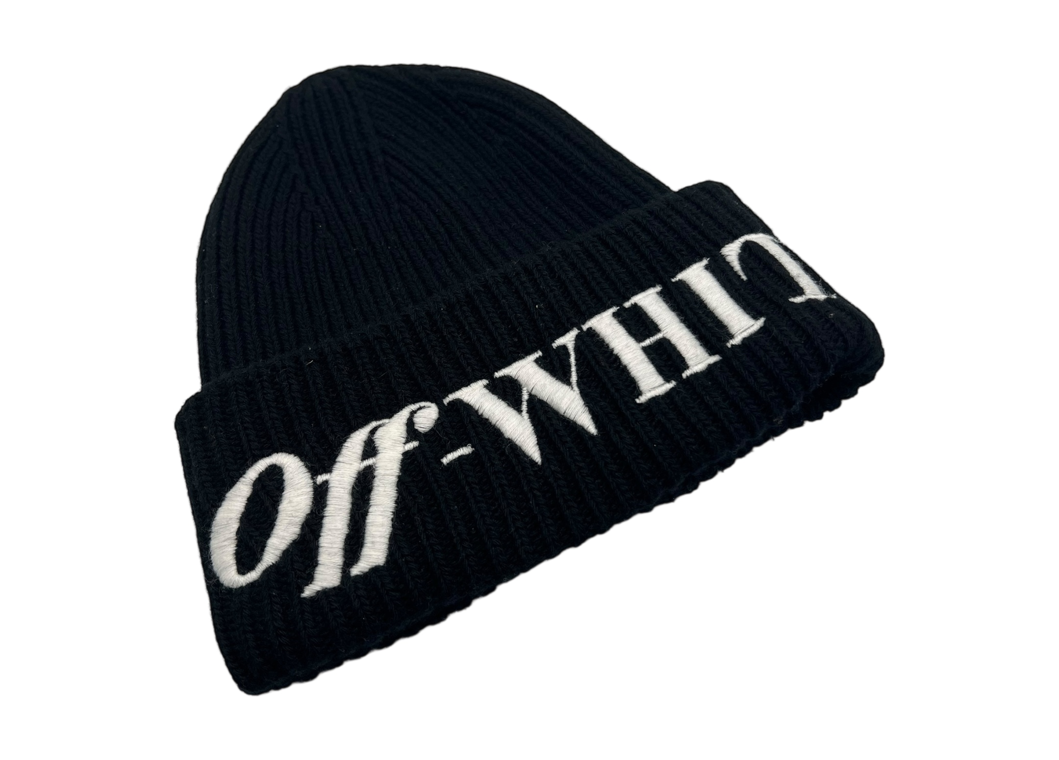 Off-White Beanie Black White COND 9/10