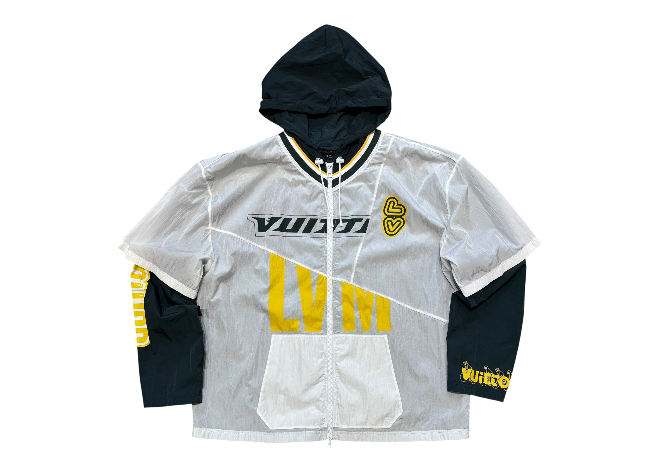 Louis Vuitton Windbreaker Patchwork Baseball 1854 COND 9.9/10