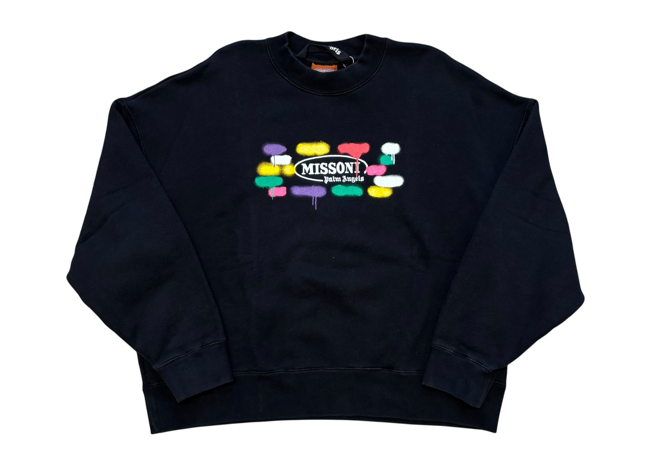 Palm Angels Missoni Crewneck Black COND 9/10