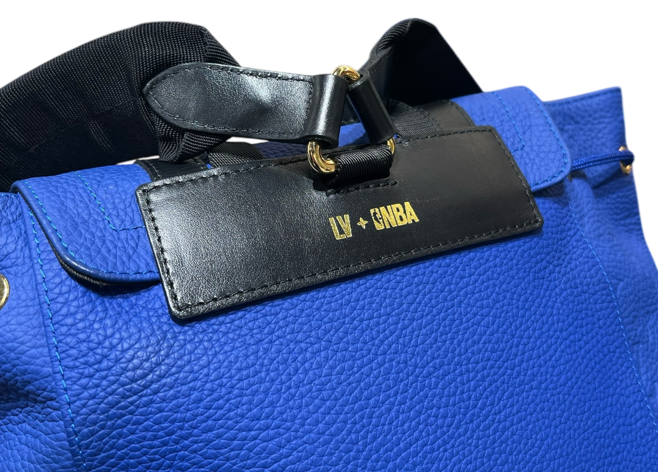 Louis Vuitton NBA Backpack Christopher Blue Taurillon MM COND 9.5/10