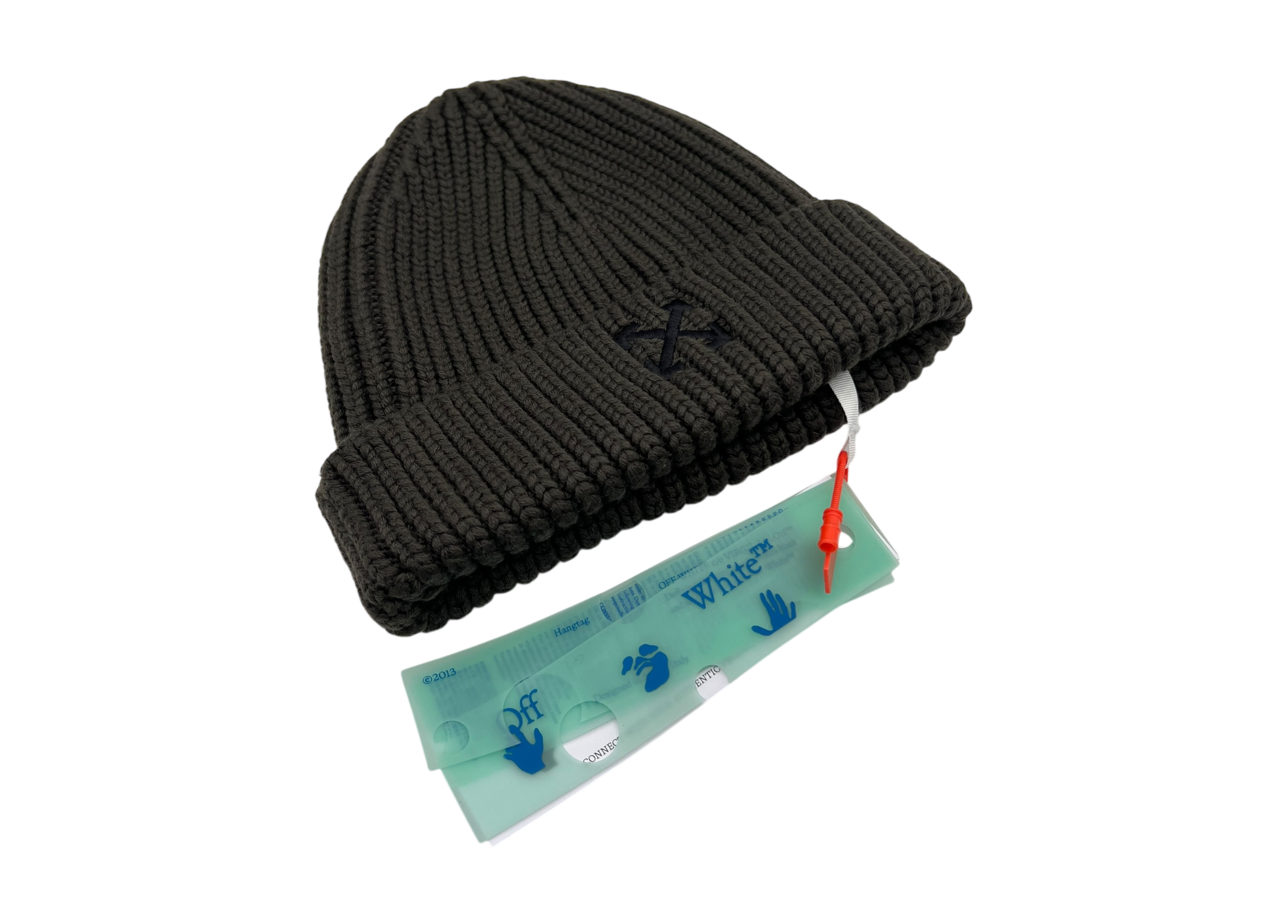 Off-White Beanie Green COND NEW