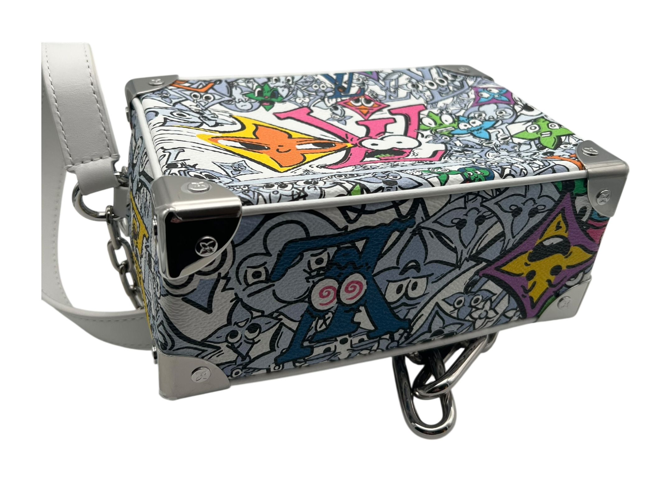 Louis Vuitton Soft Trunk Graffiti COND NEW