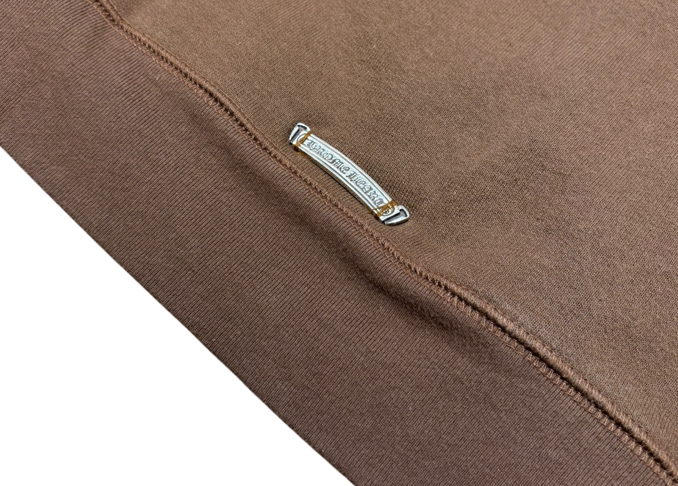 Chrome Hearts Quarter Zip Fleece Brown COND 9/10