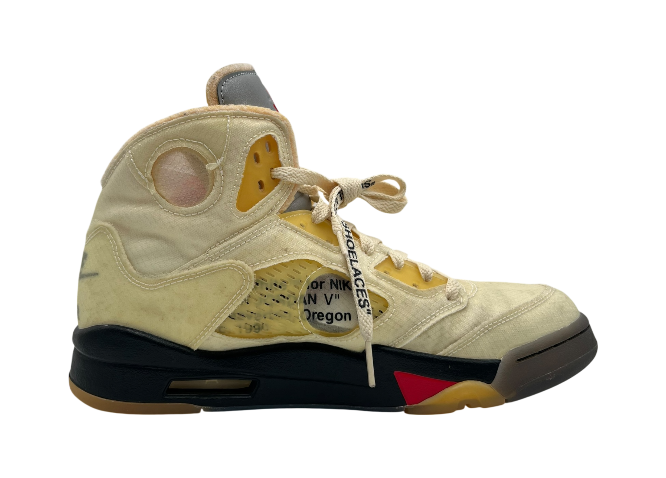 Jordan 5 Off-White Sail COND 8.8/10 (OG ALL)