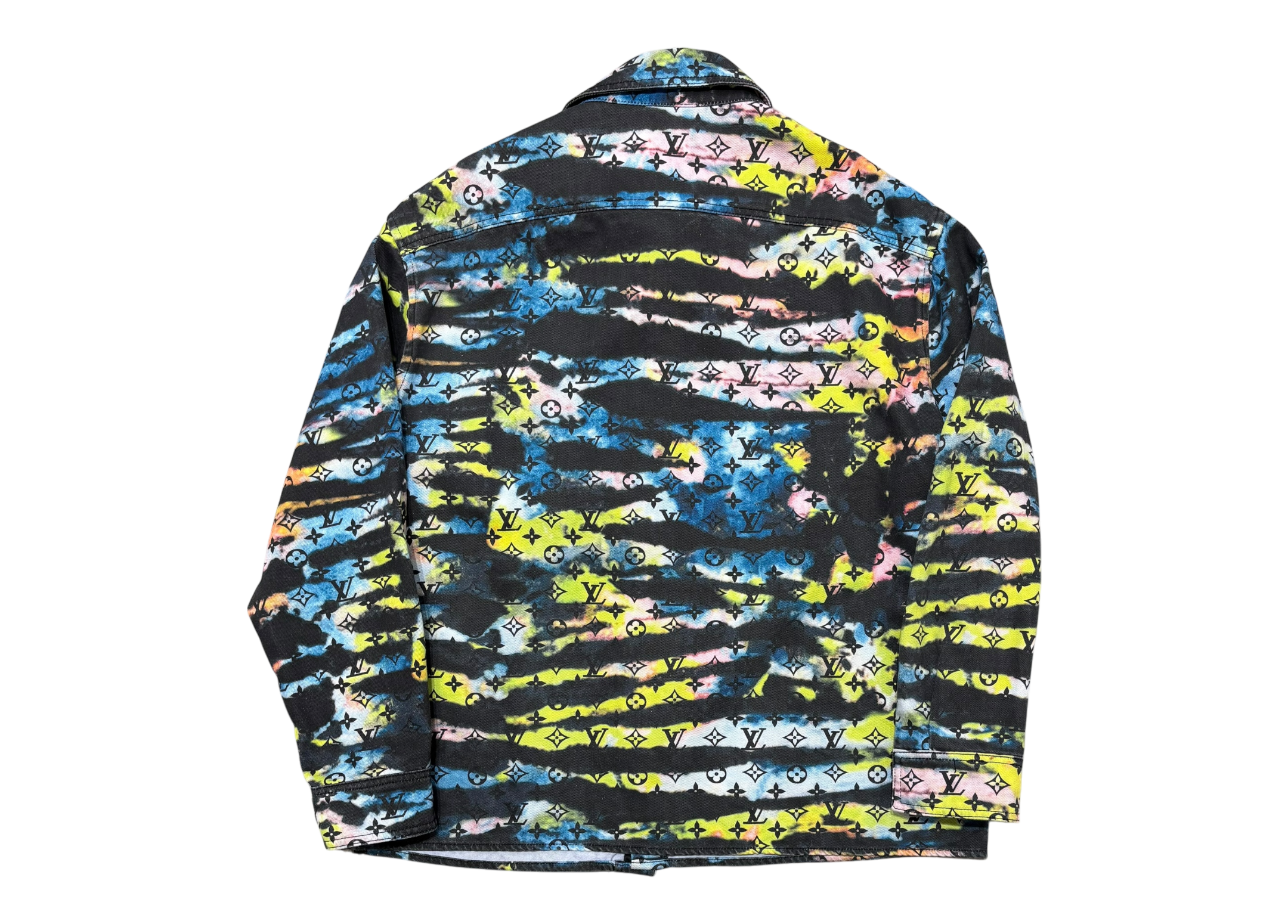 Louis Vuitton Jacket Tie Dye Camo COND 9/10