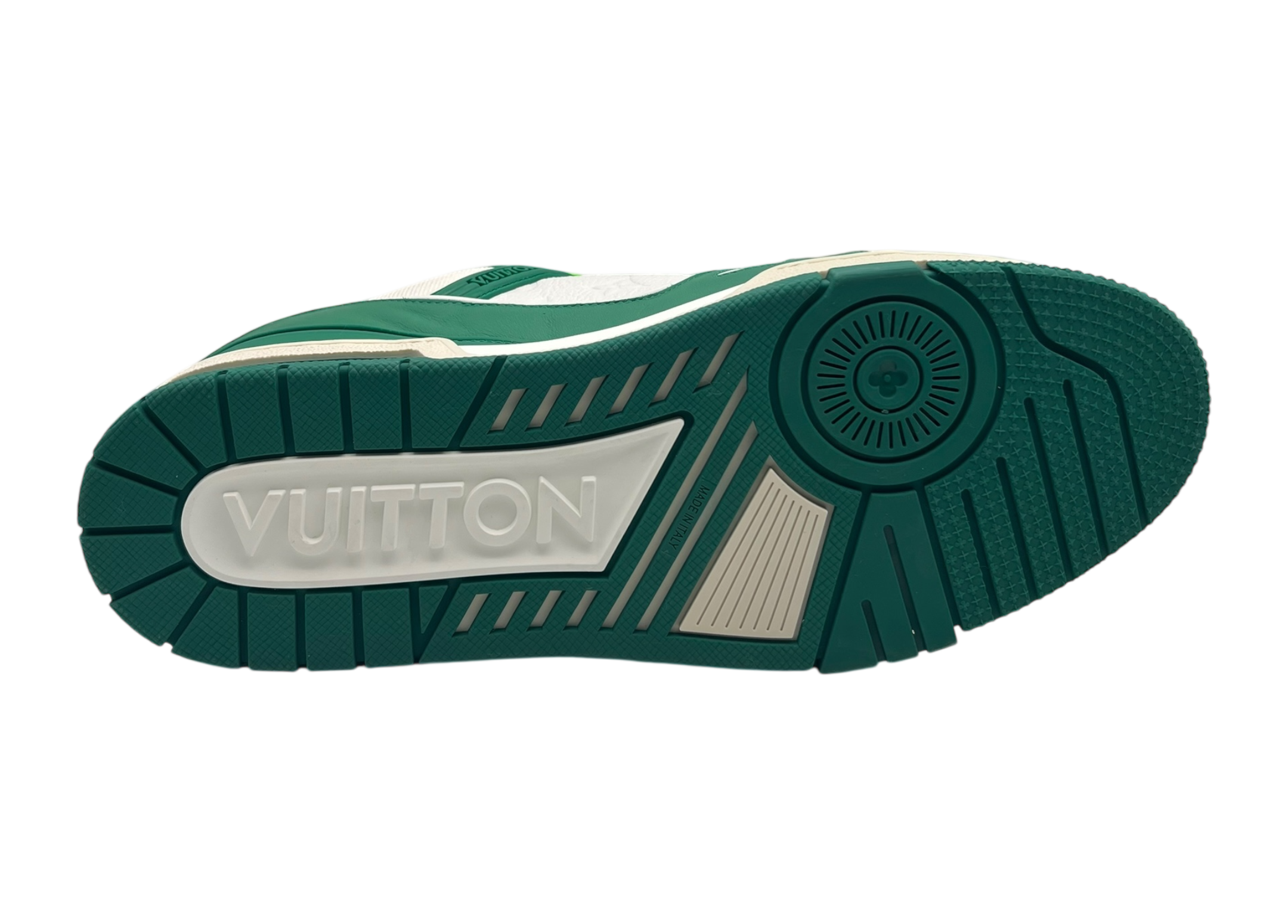 Louis Vuitton Trainer Green White Fluo COND NEW (NO BOX)