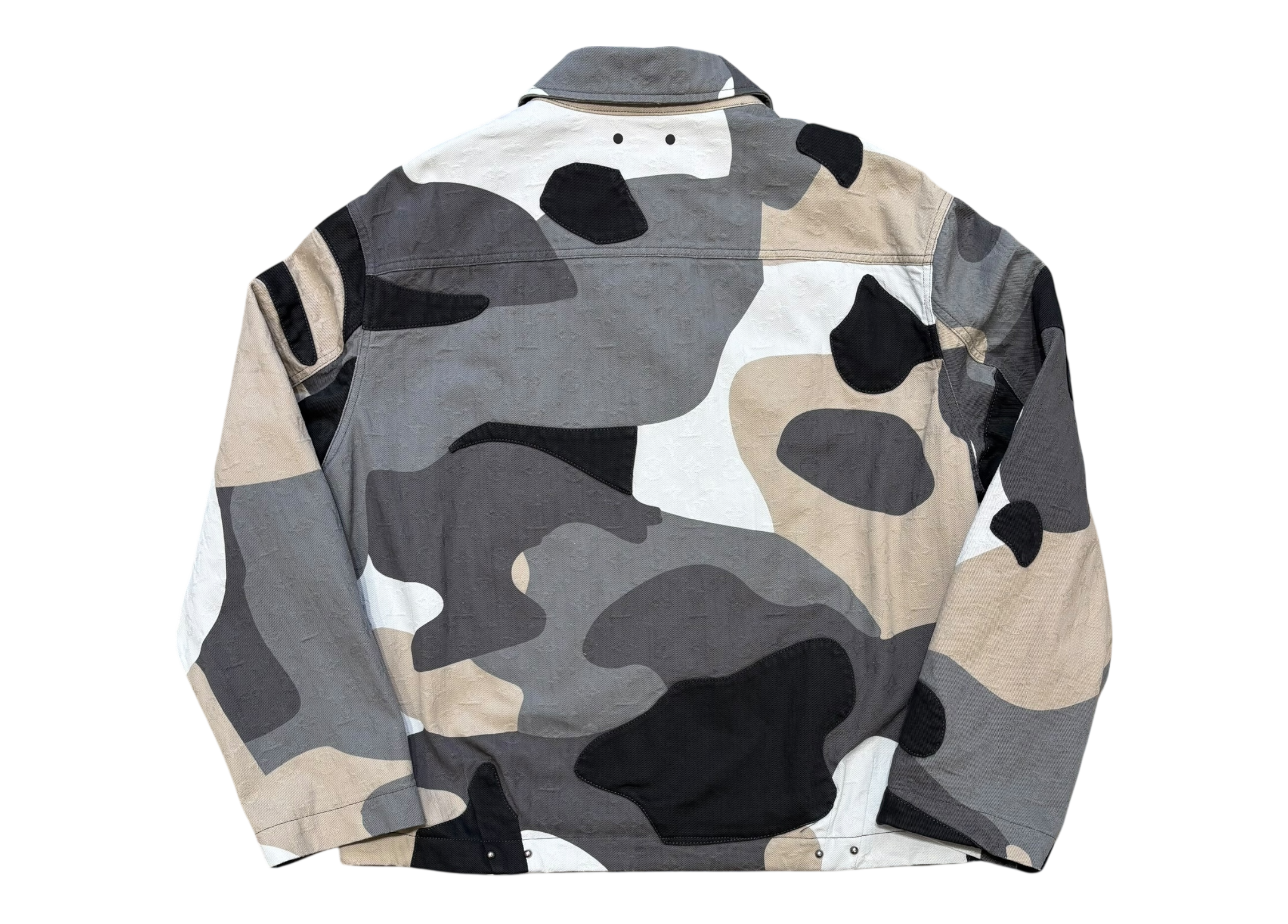 Louis Vuitton Denim Jacket Patchwork Monogram Kid Super COND NEW