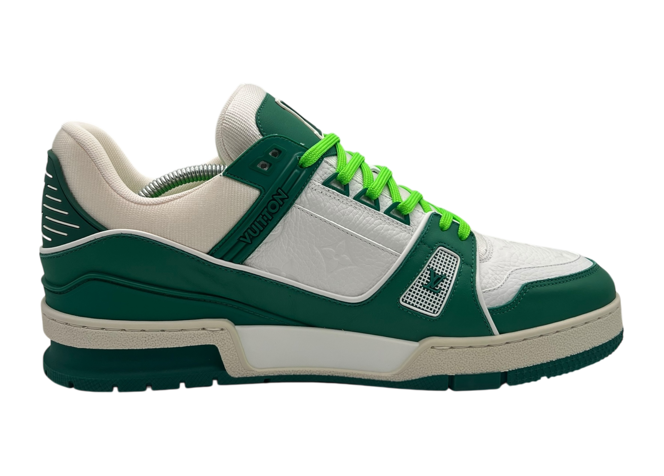 Louis Vuitton Trainer Green White Fluo COND NEW (NO BOX)