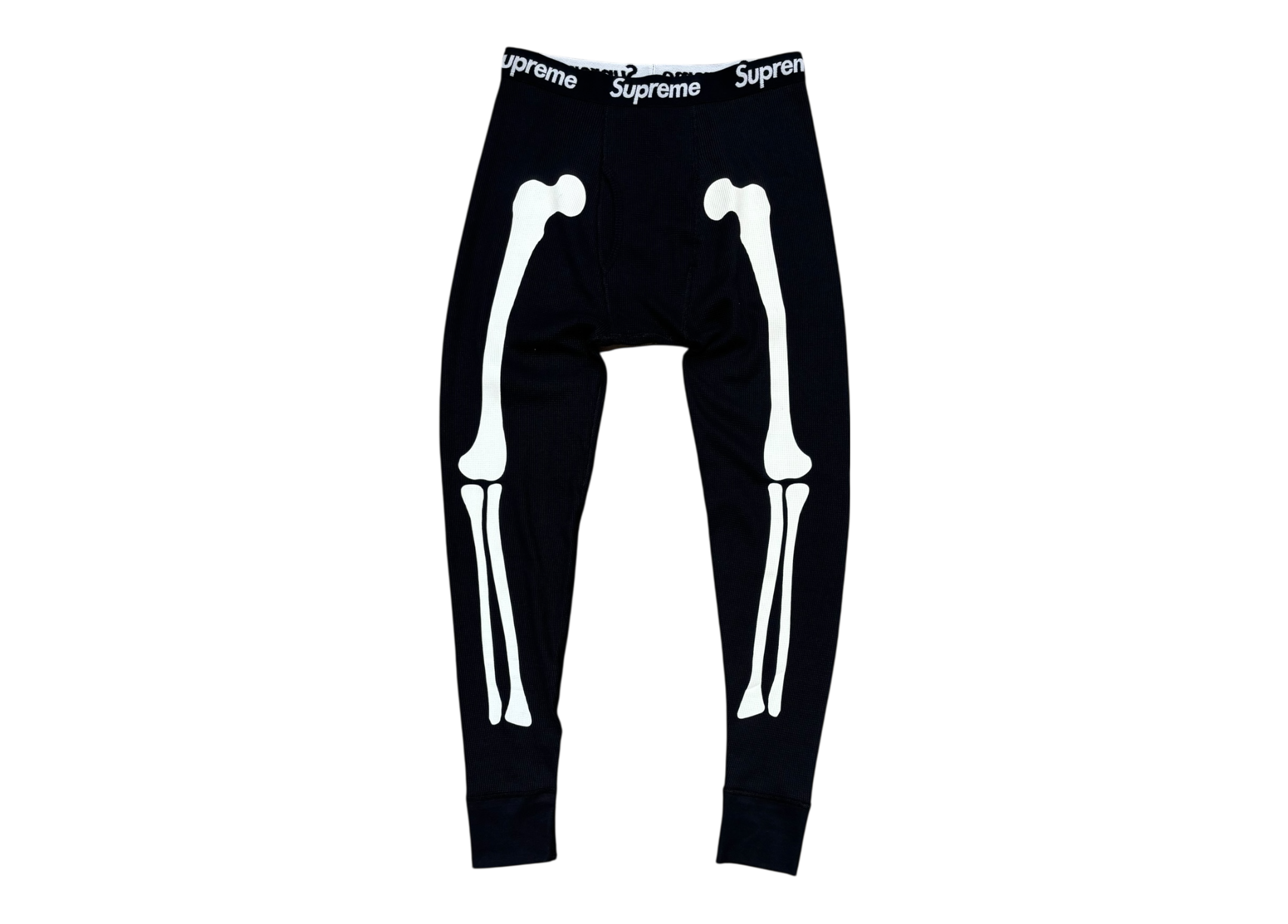 Supreme Termal Pants Bone Black COND NEW