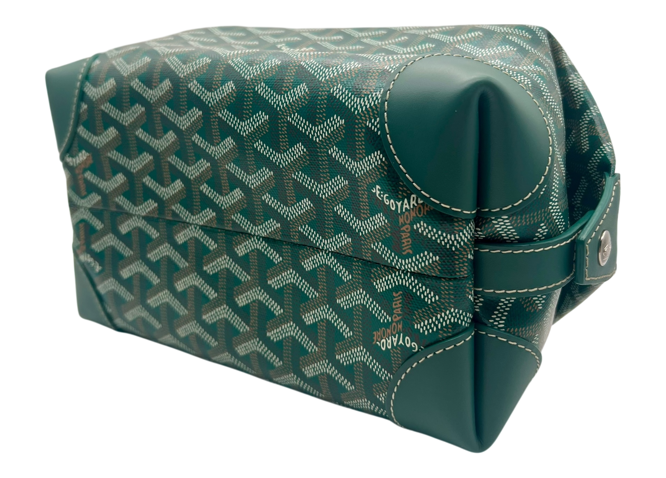 Goyard Bowling 25 Toiletry Bag Green COND 9.5/10