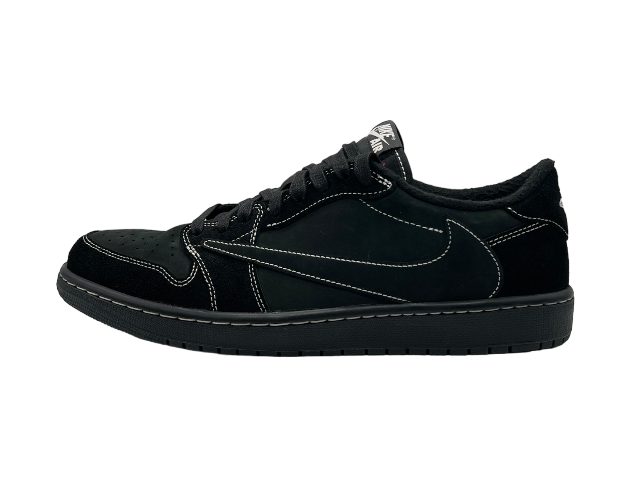 Jordan 1 Low Travis Scott Black Phantom COND 9/10 (NO 1 RED LACE)