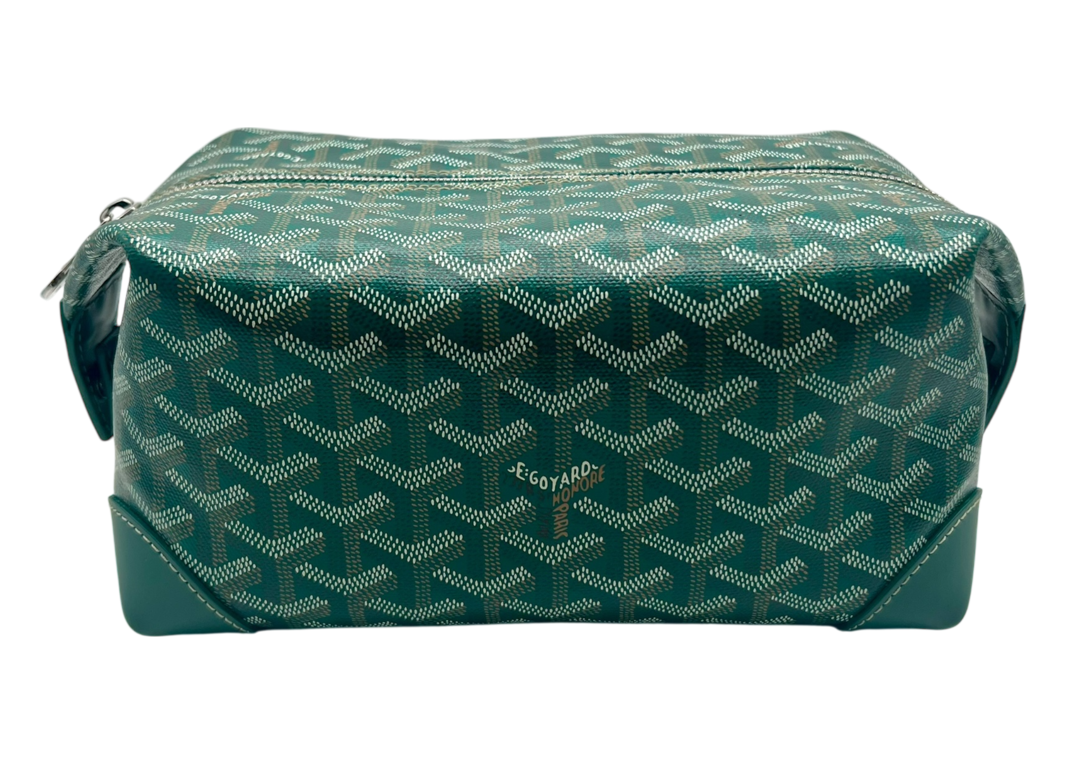 Goyard Bowling 25 Toiletry Bag Green COND 9.5/10