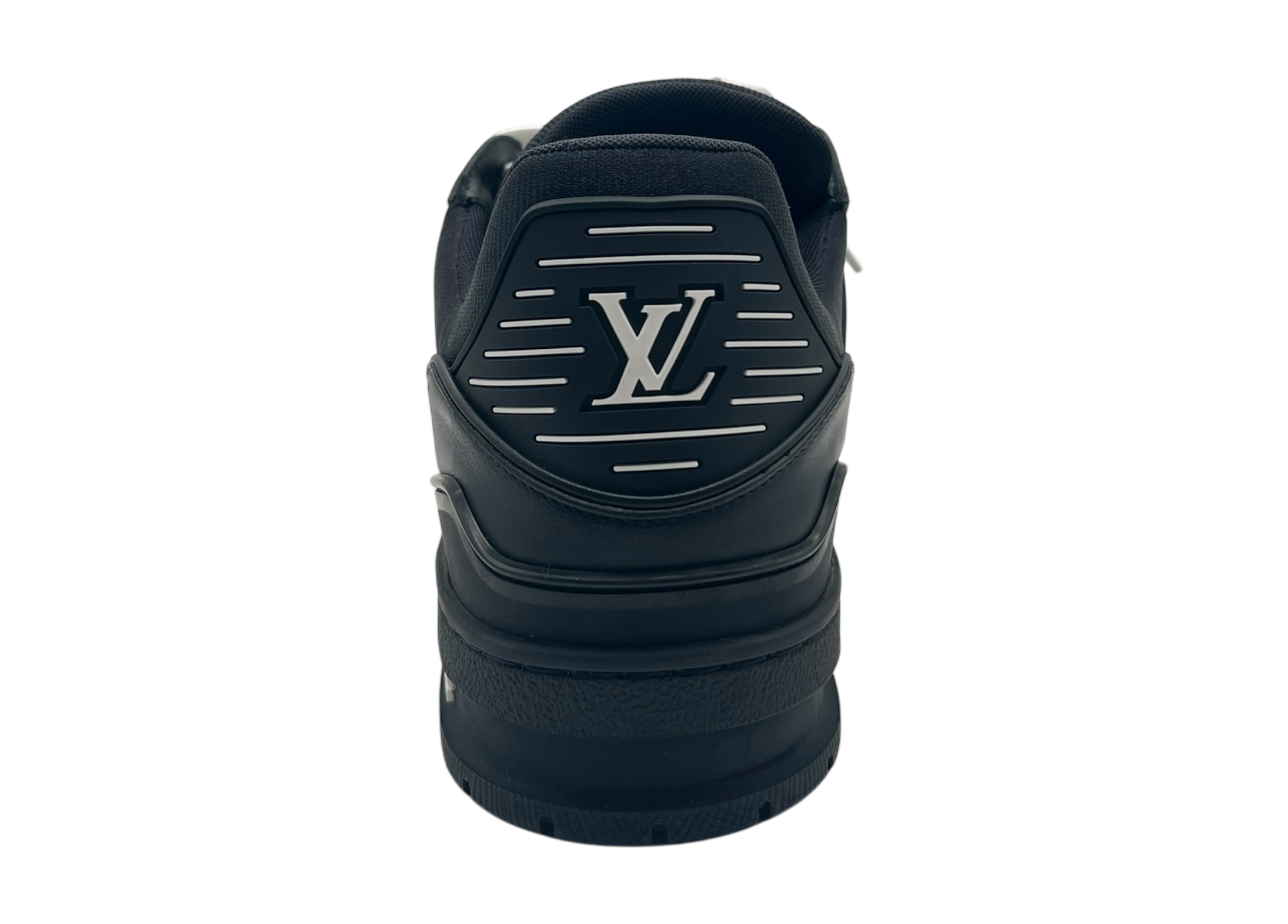 Louis Vuitton Trainer Triple Black COND NEW (NO BOX)