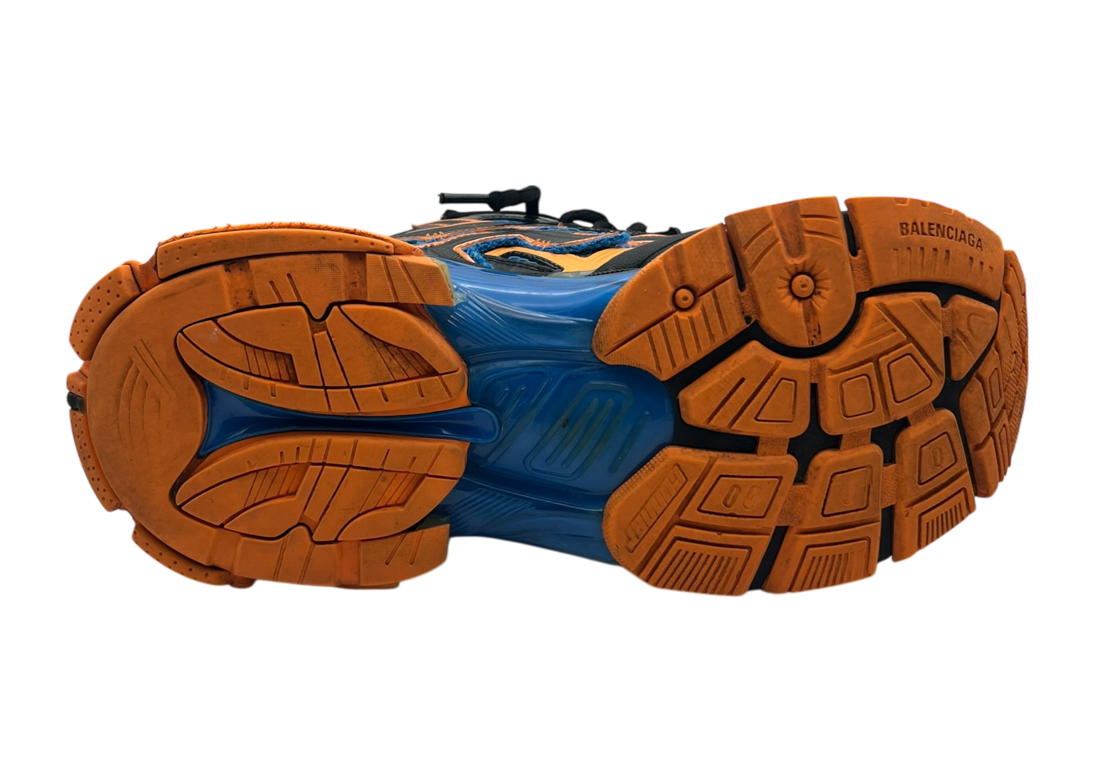 Balenciaga Runner Blue Orange COND 8.5/10 (OG ALL)